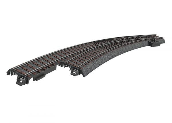 Märklin Bogenweiche Izquierda - Track - - Negro 24771