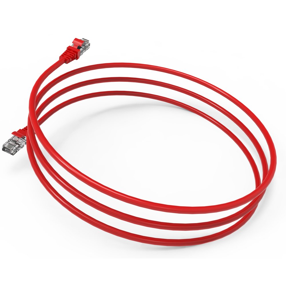 Inca Cable De Red Icat6-02tk Rj45 Cat6 Utp Rojo 2.0m Retail