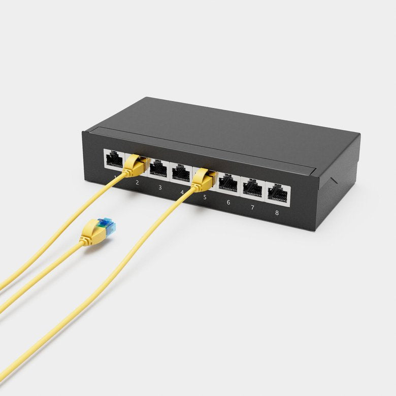 Shiverpeaks Cable De Red Cable De Red Cat.6 U/Utp Slim Amarillo 1m