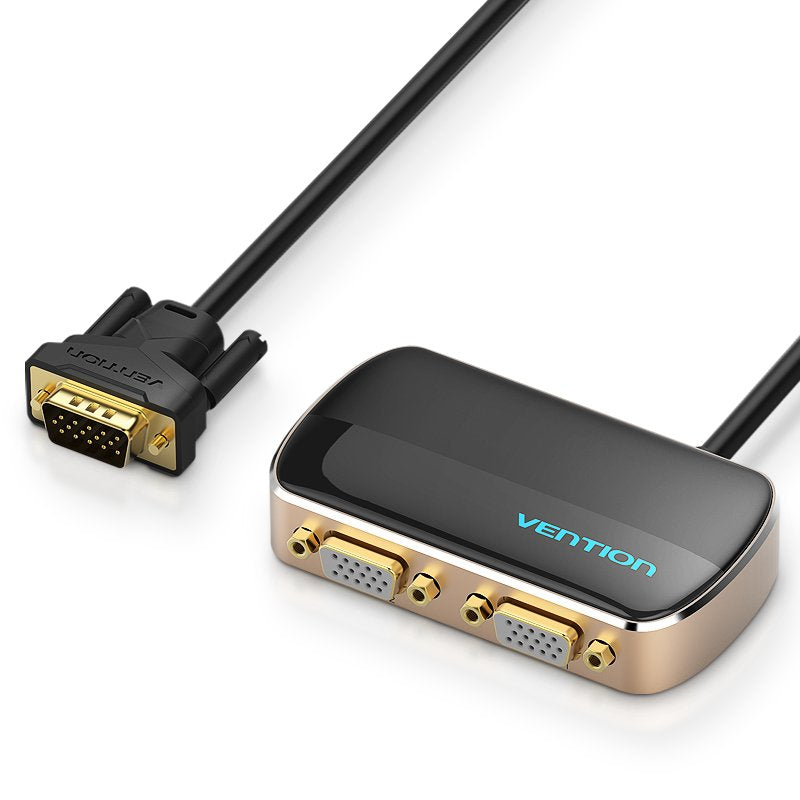 Divisor Vga Con Alimentación Externa Vention Dbabf Vga Macho 2x Vga Hembra