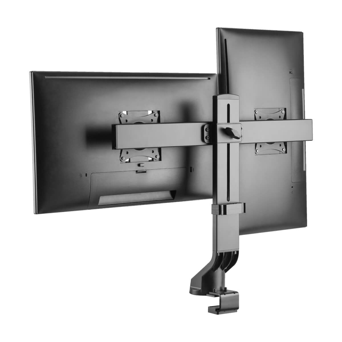 Eaton Tripplite Series Dual-Display Monitor Arm With Desk Cl