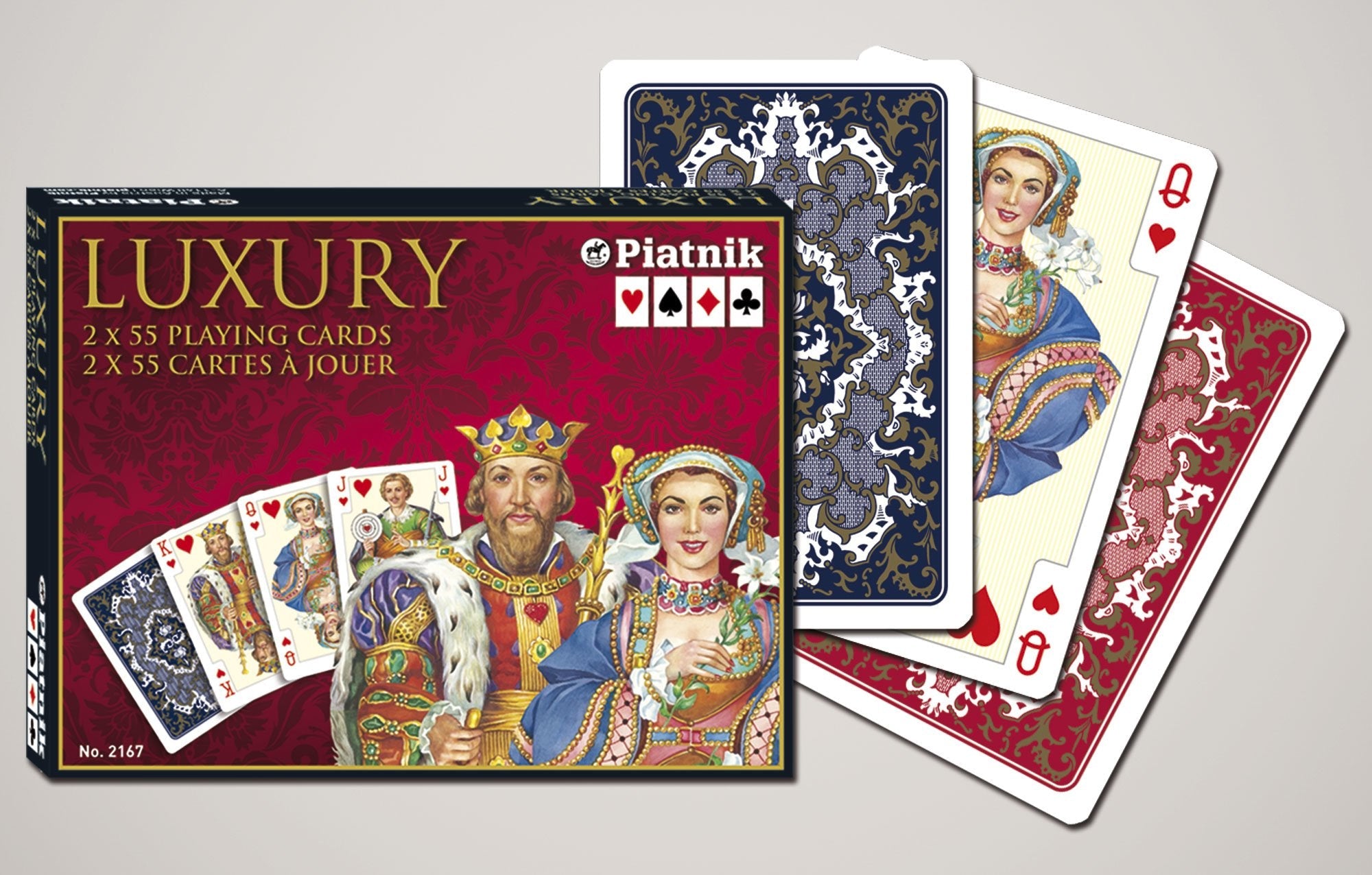 EAN 9001890216749 - Piatnik Luxury juego de cartas 55 pieza(s) imagen 1