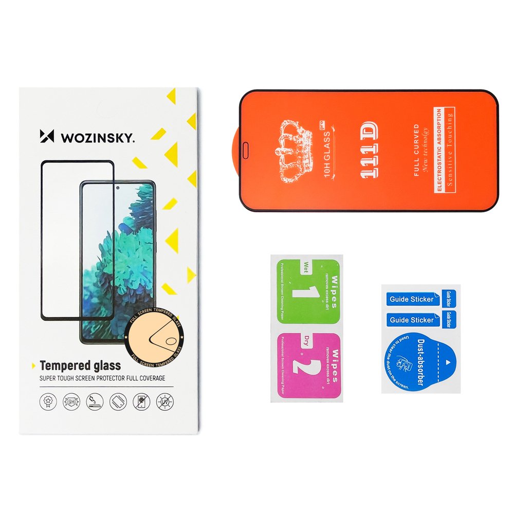 Wozinsky Full Glue Protection Glass For Samsung Galaxy A55 5g Transparent