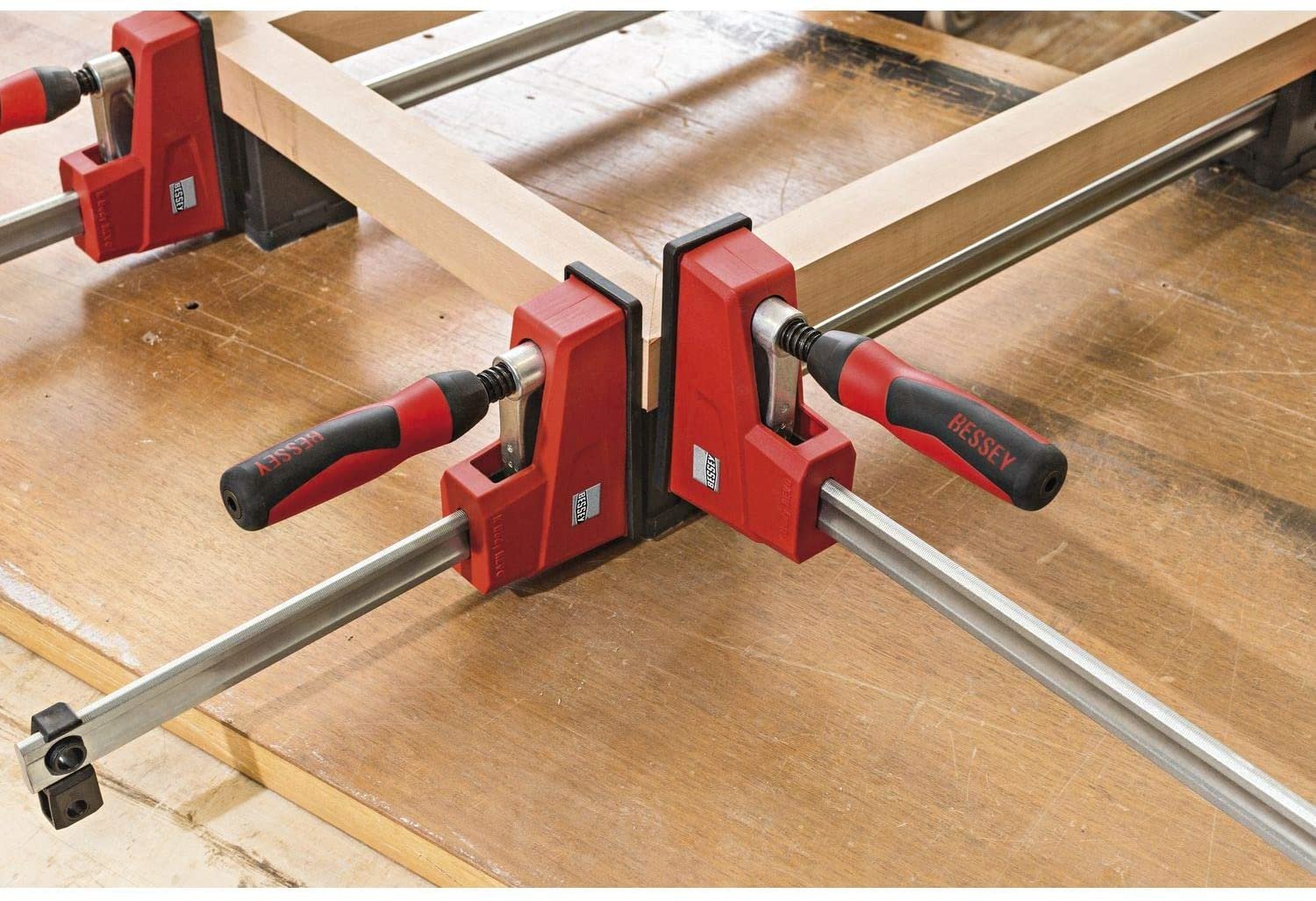 Abrazadera De Carrocería Bessey Revo Kre80-2k (Rojo/Negro, 800 / 95)