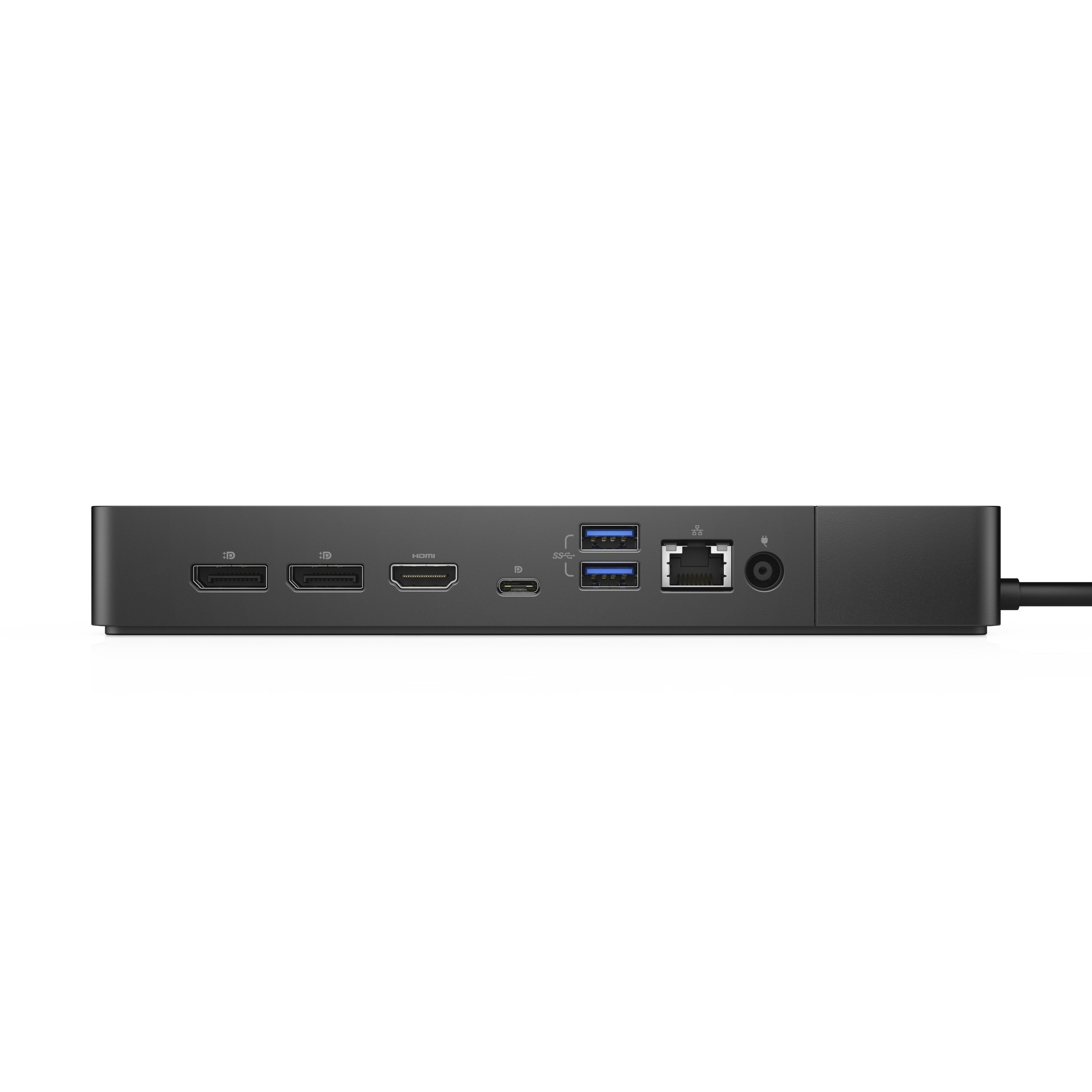 EAN 5704174558477 - DELL WD19S-180W (without AC adaptor) Alámbrico USB 3.2 Gen 2 (3.1 Gen 2) Type-C Negro imagen 5