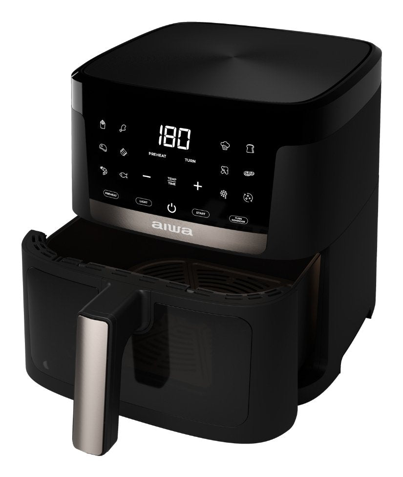 EAN 8435256810257 - Aiwa CHUKUMA Sencillo 7 L Independiente 1800 W Freidora de aire caliente Negro imagen 3