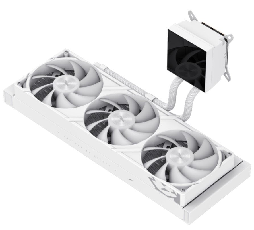 Gamemax  Cpu Liquid Cooler  Glacier 360 Lcd  White