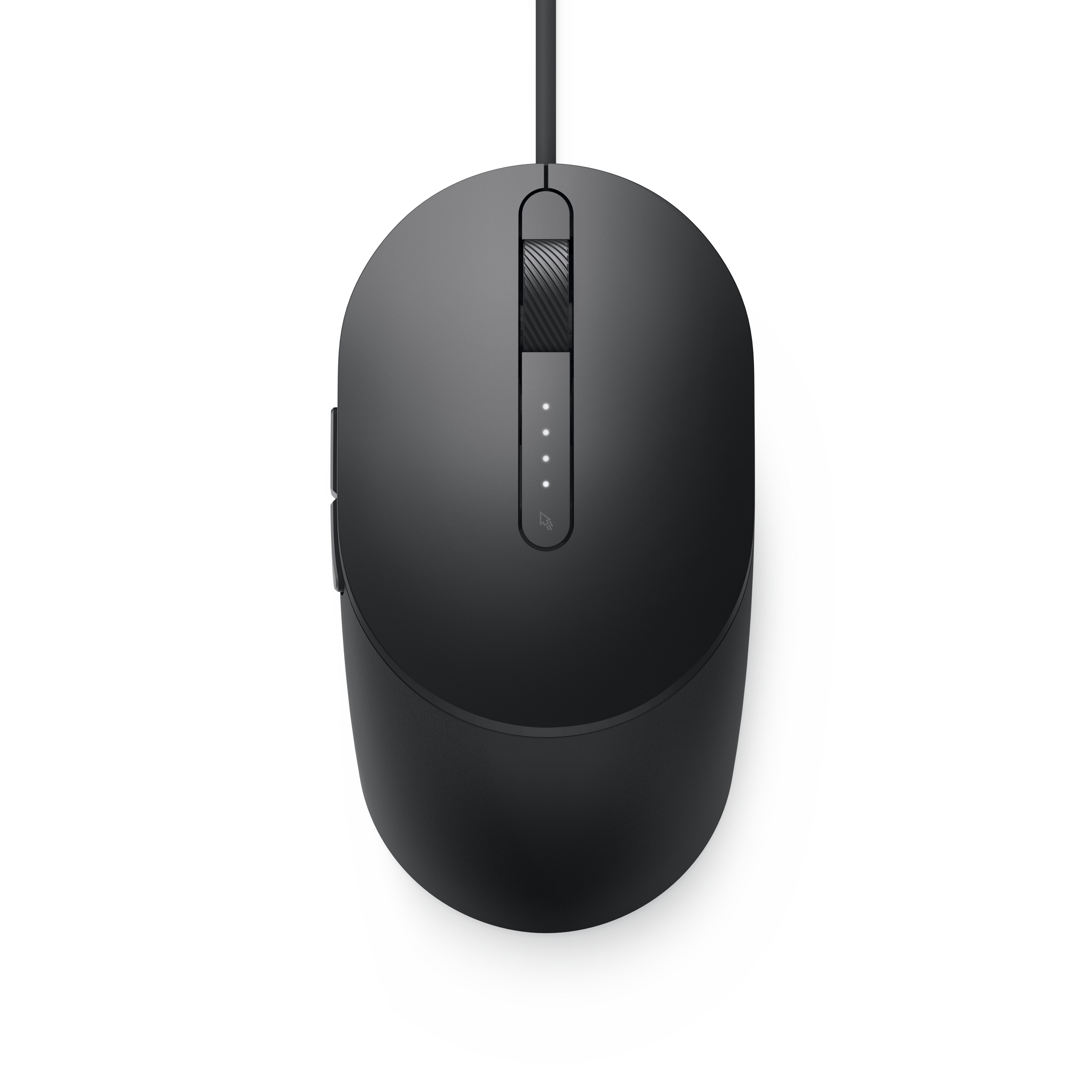 Dell Raton Con Cable Laser - Ms3220, Negro
