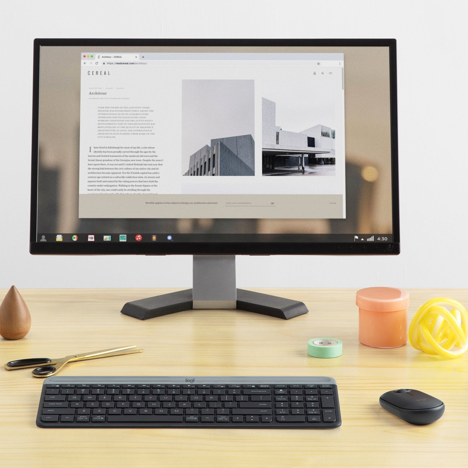 Logitech Mk470, Estándar, Rf Inalámbrico, Qwerty, Grafito, Ratón Incluido