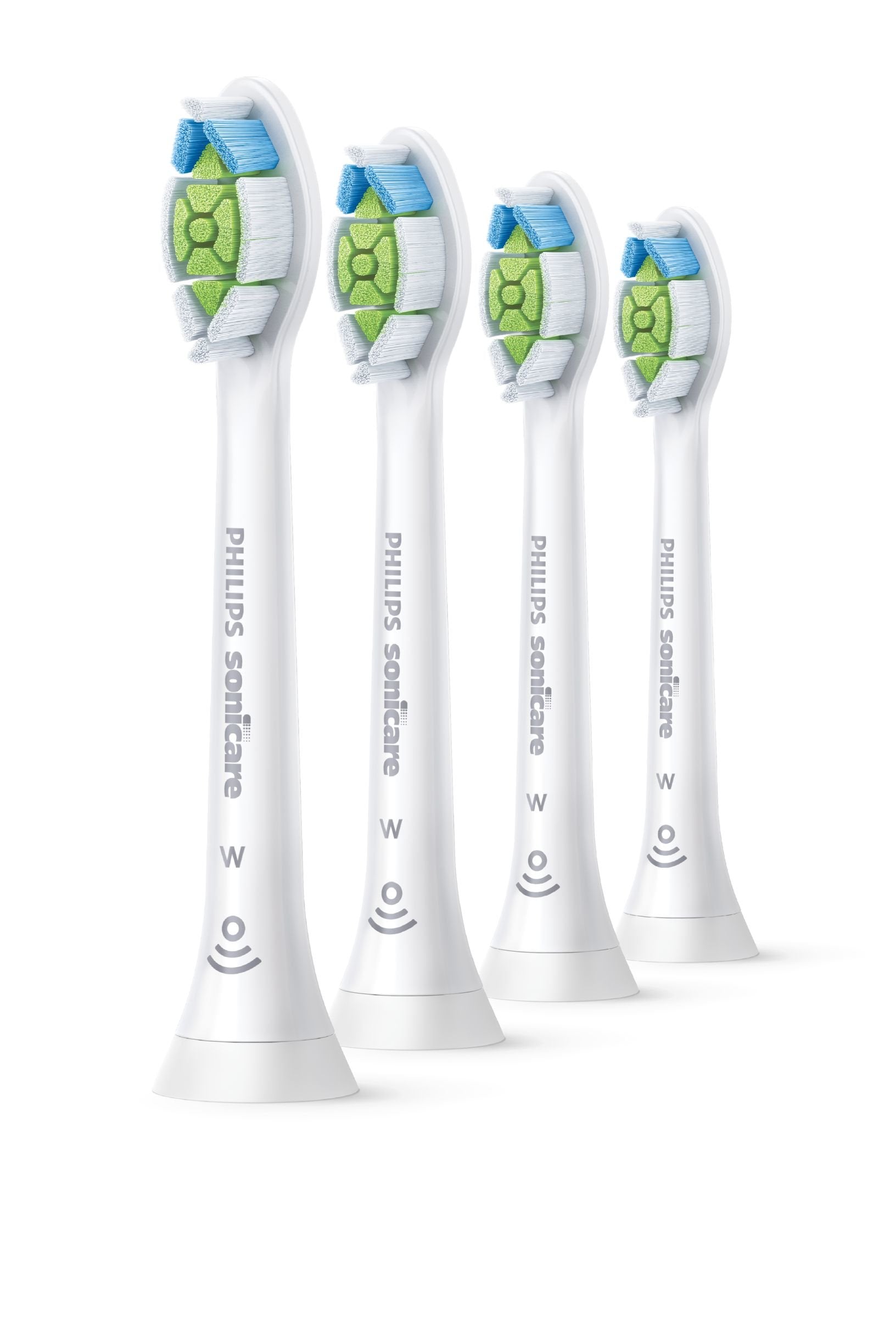EAN 8710103850359 - Philips HX6064/10 cepillo de cabello 4 pieza(s) Blanco imagen 1