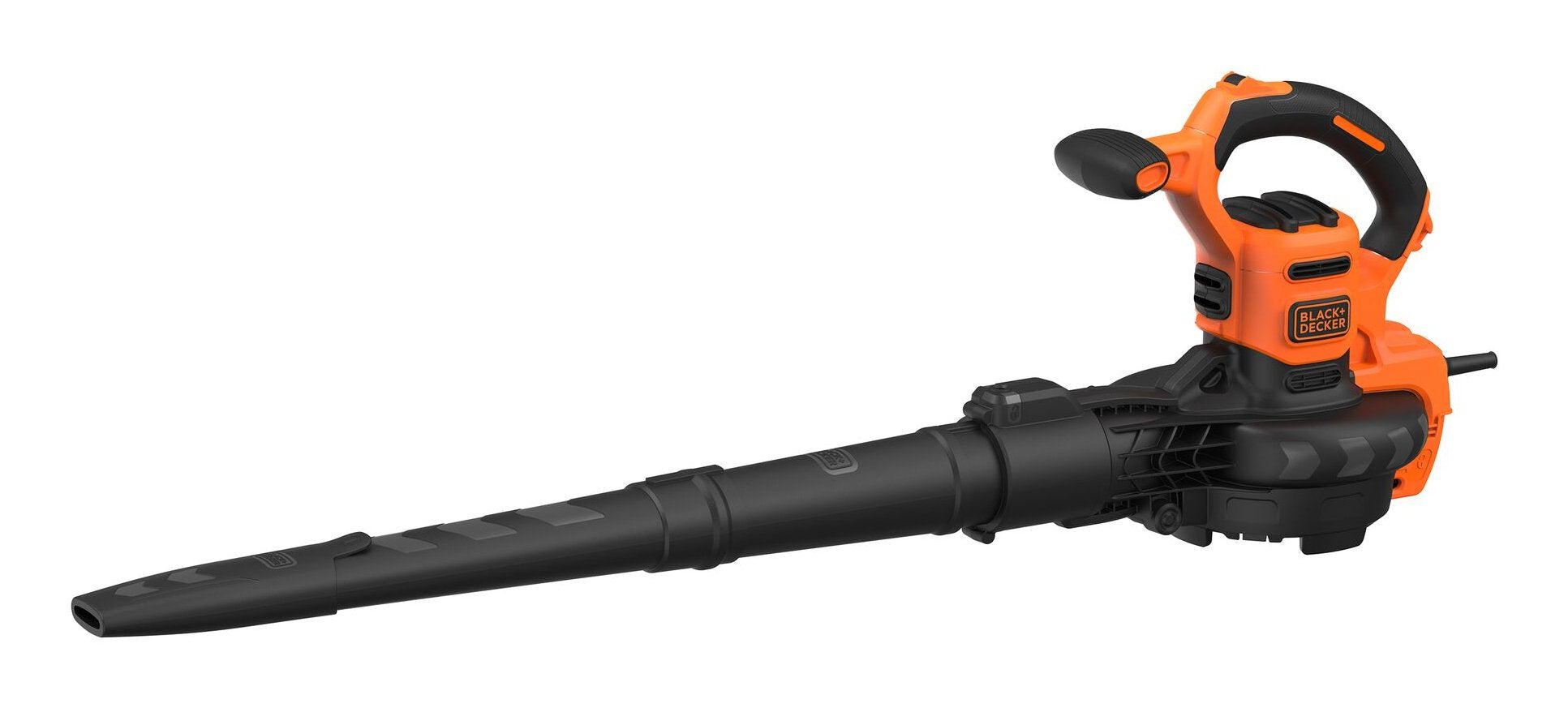 Soplador Black+Decker Beblv301-Qs De Hoja 3000 W, Aspirador/Soplador Negro/Naranja, Soplador De Mochila, 206 Kmh, 404 Kmh, 268 M³/H, 72 L, Negro, Naranja