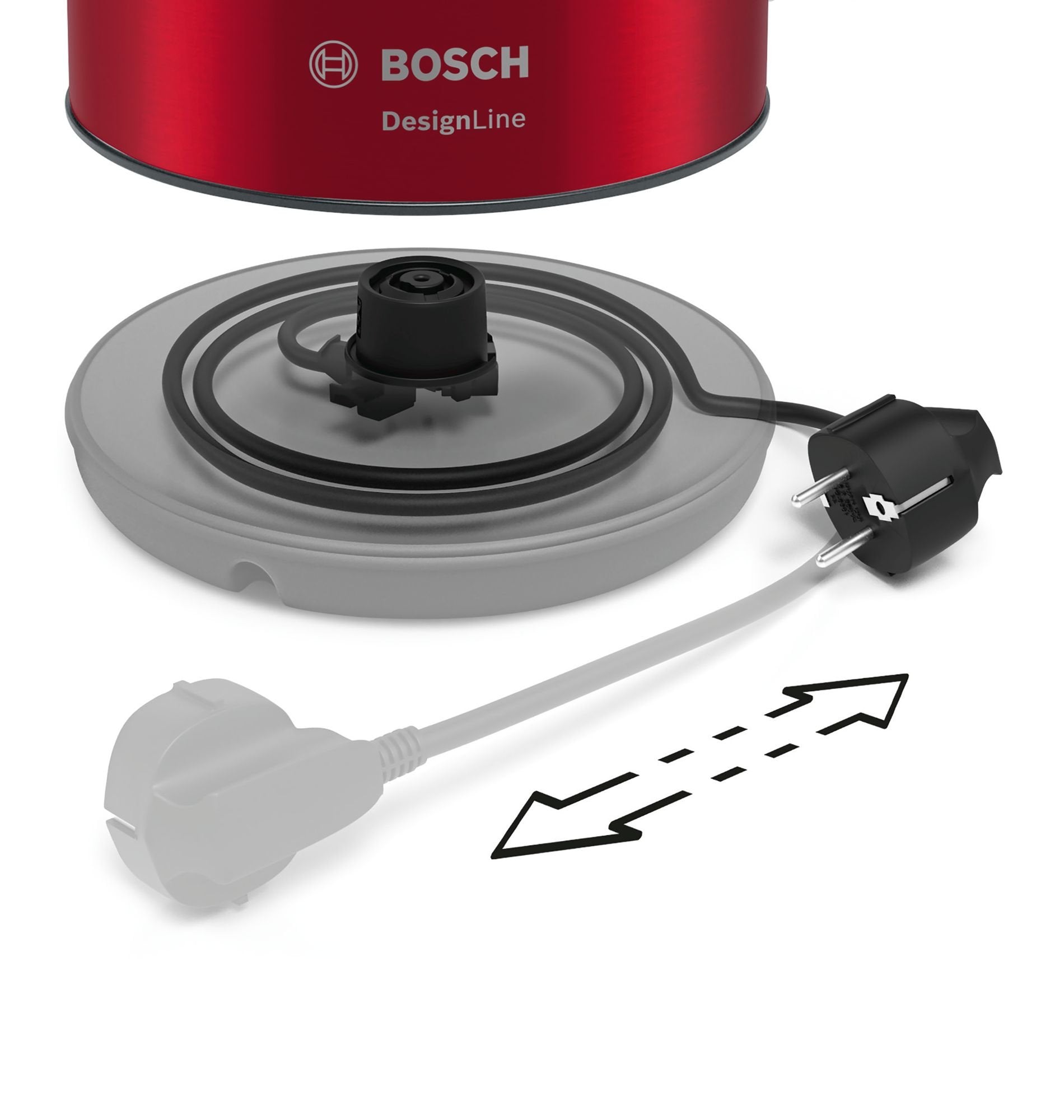 Hervidor De Agua Bosch Designline 2400w Capacidad 1.7l