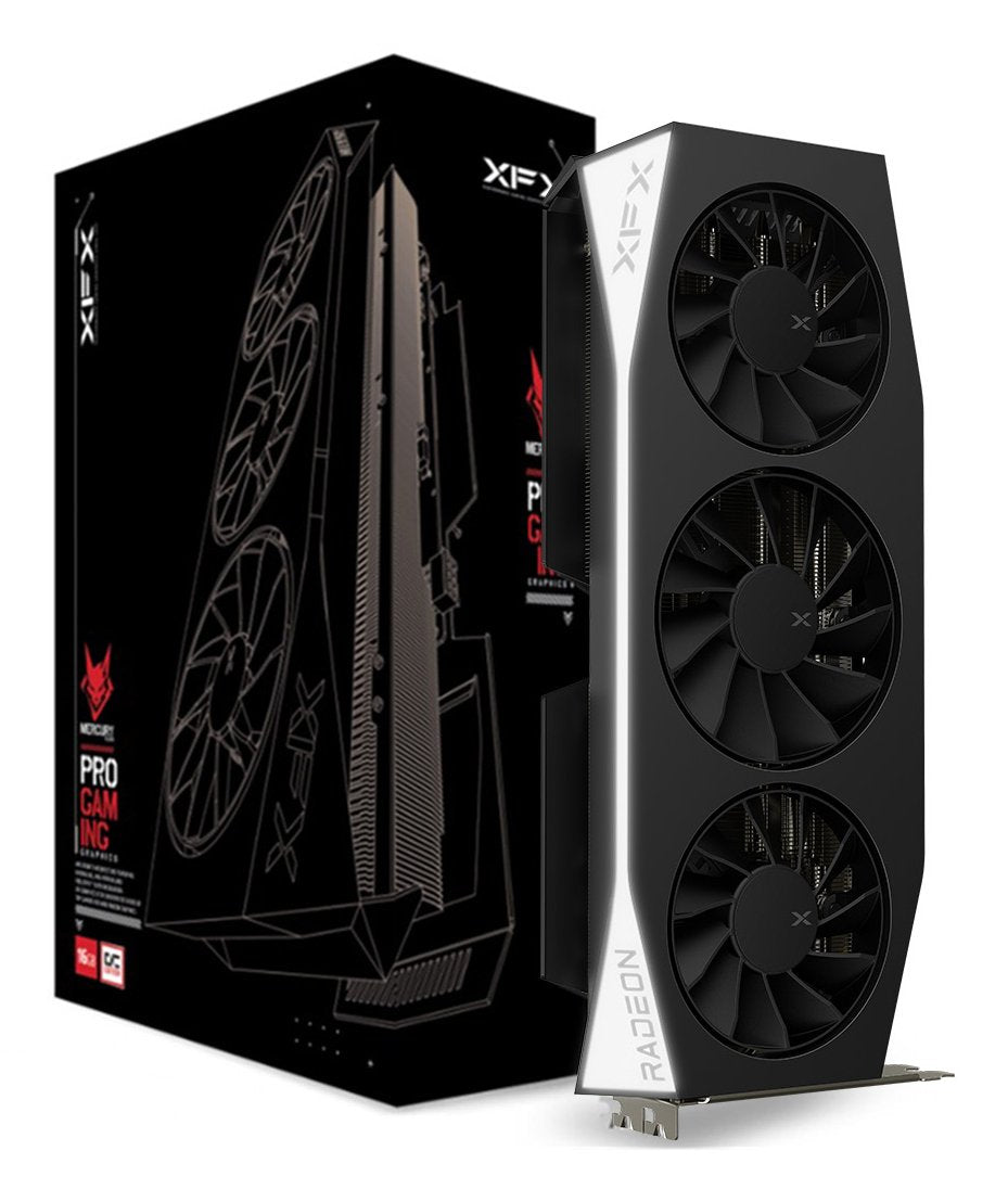 Xfx Rx 9060xt Mercury Gaming Oc Black 16gb Gddr6 Retail