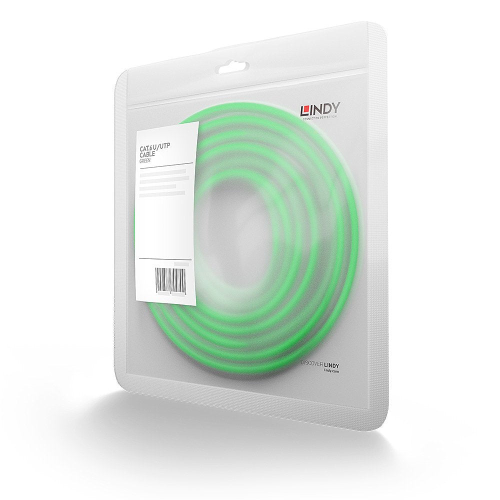 EAN 4002888480451 - Lindy 48045 cable de red Verde 0,3 m Cat6 U/UTP (UTP) imagen 3