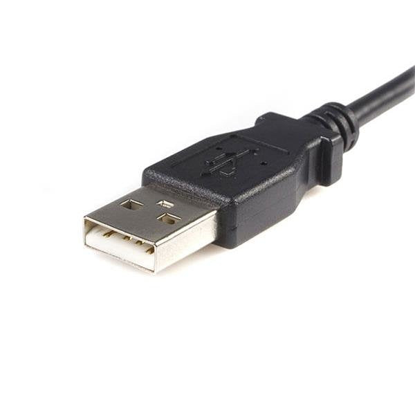 Startech Cable Usb 2.0 A Micro Usb 2m Carga Y Datos Negro Uusbhaub2m