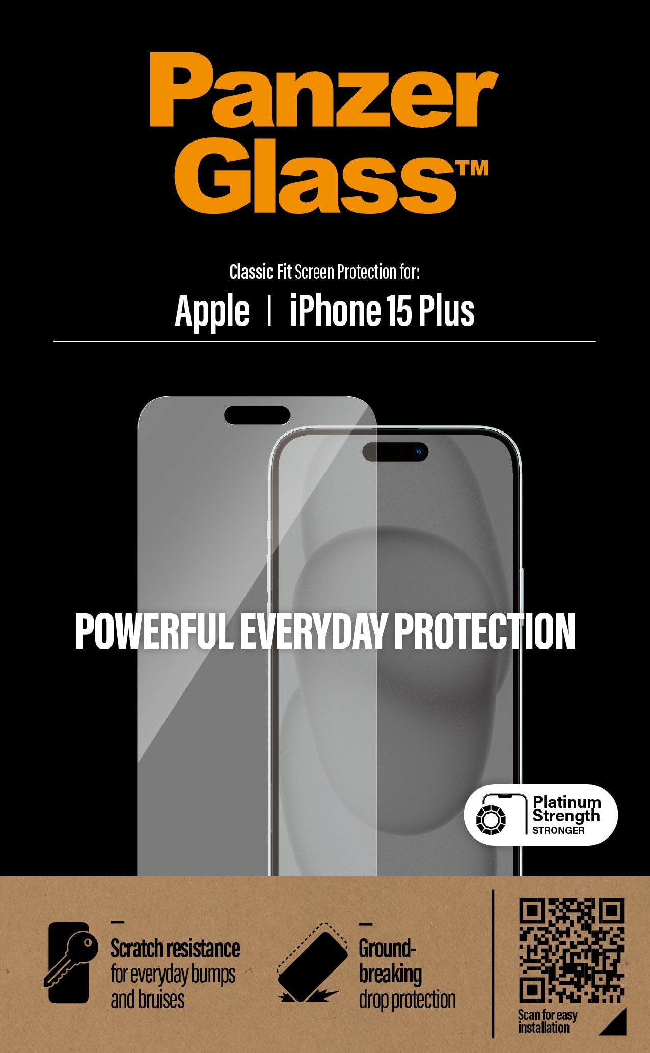 EAN 5711724028076 - PanzerGlass ® Screen Protector iPhone 15 Plus | Classic Fit Protector de pantalla Apple 1 pieza(s) imagen 5