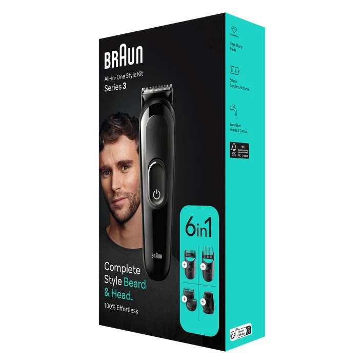Braun Afeitadora 446774 / Mgk3420 Negro