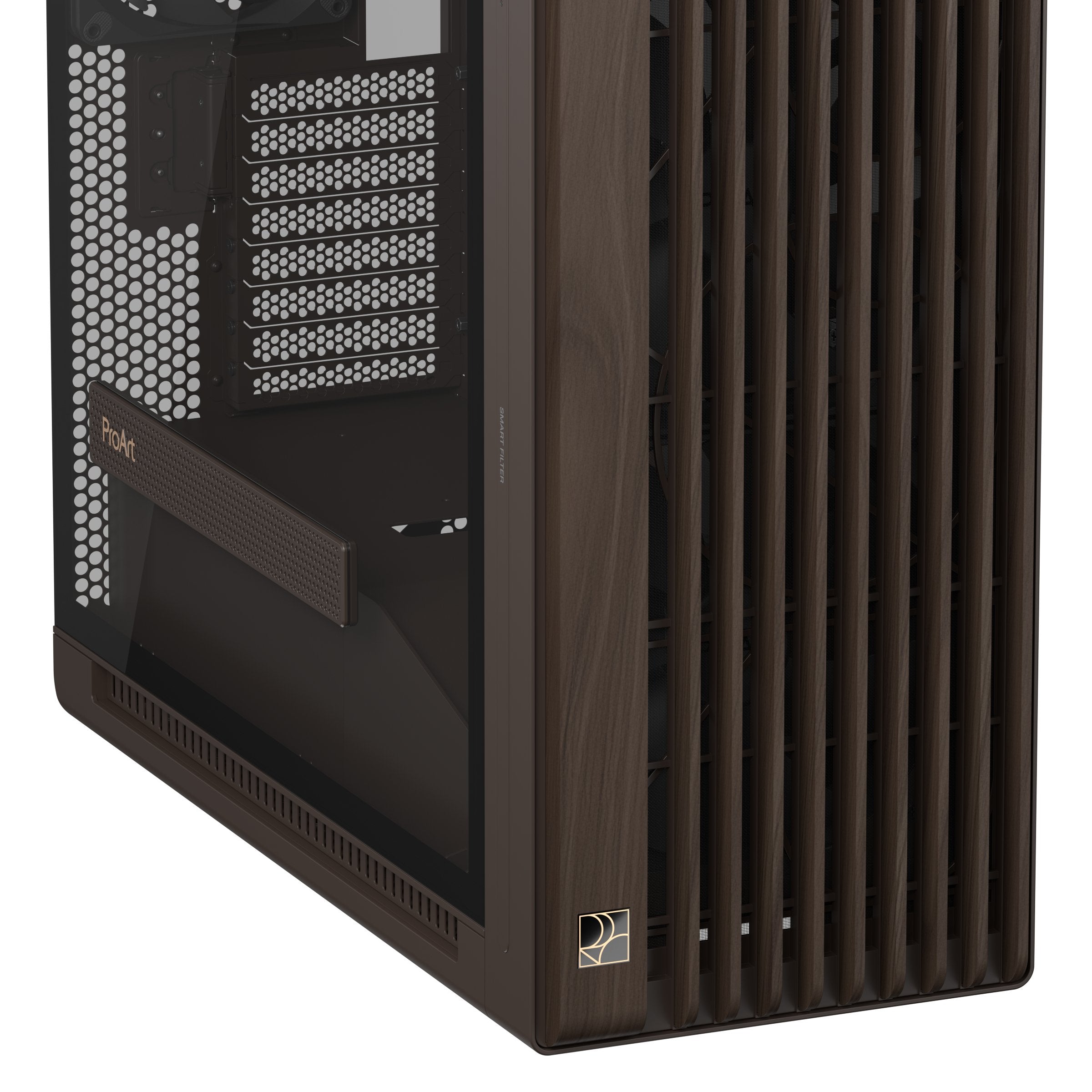 EAN 4711636014328 - ASUS ProArt PA602 Wood Edition Retro Brown - Tempered Glass Panel Midi Tower Marrón imagen 15