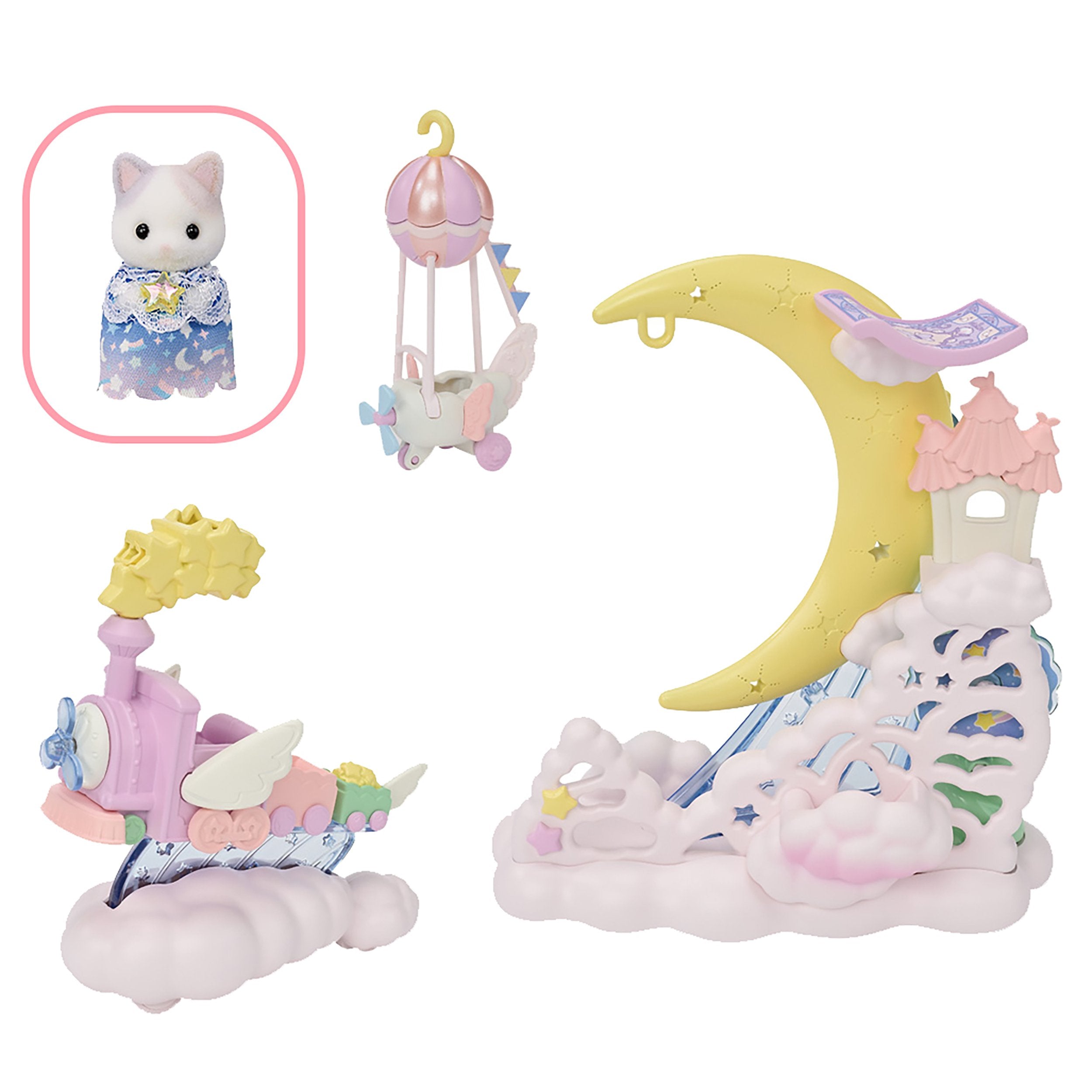 Epoch Sylvanian Families - Magisches Luftschiff Con Figur 5816