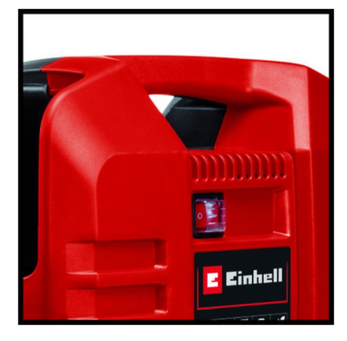 Set Compresor De Aire  Einhell Tc-Ac 190 Of 1100 W 190 L/Min Corriente Alterna