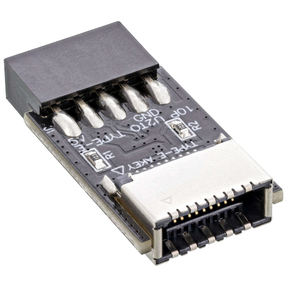 Inline® Usb 2.0 A Usb 3.2 Type-E Key-A Adaptador Internal