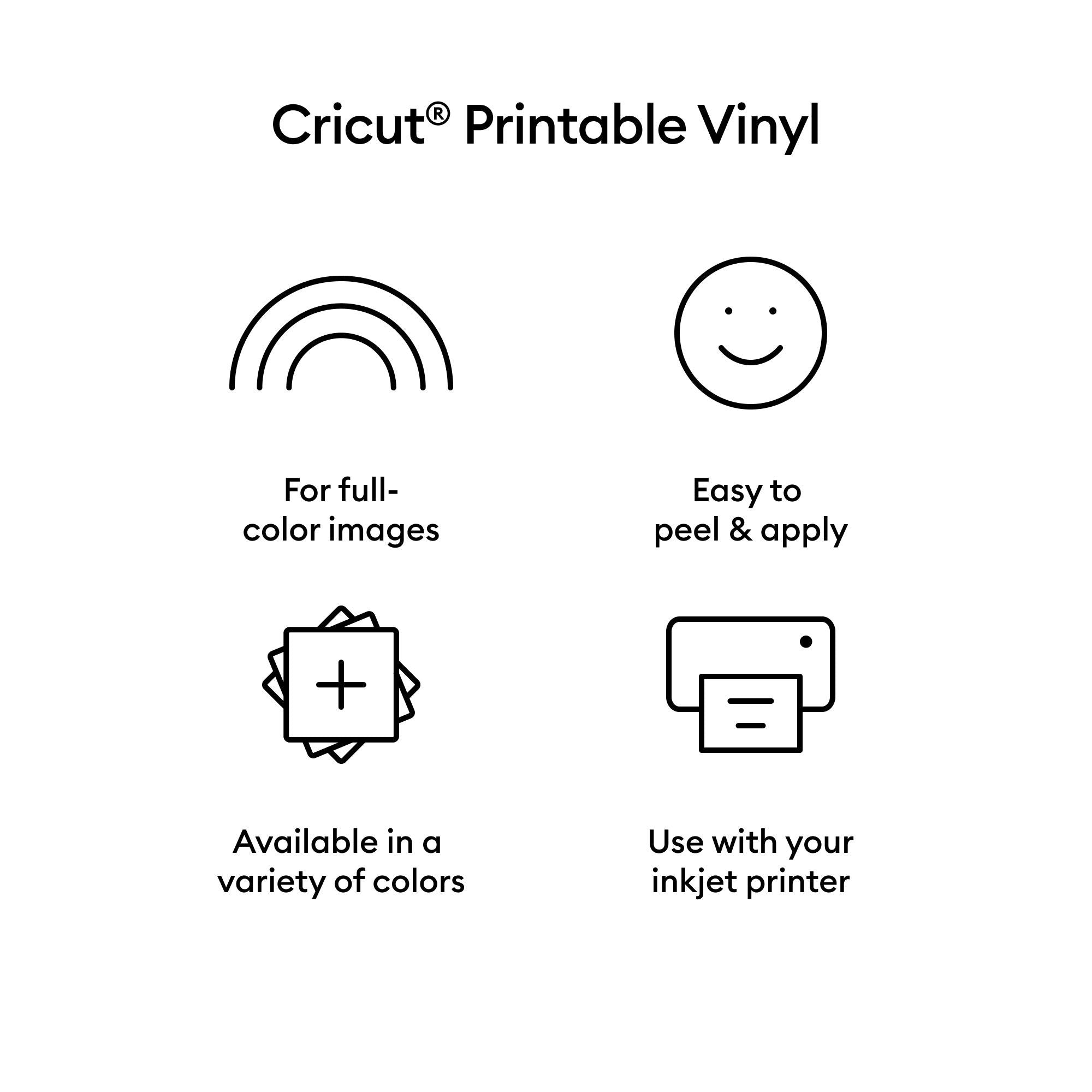 EAN 0093573785634 - Cricut 2010364 Lámina de vinilo de transferencia térmica Vinilo de termotransferencia liso 10 hojas imagen 7
