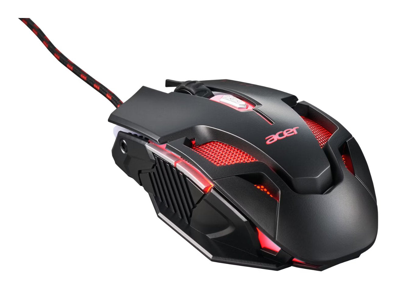 EAN 4711474088413 - Acer Nitro Gaming NMW200 Black ratón Juego Ambidextro USB tipo A Óptico 7200 DPI imagen 3