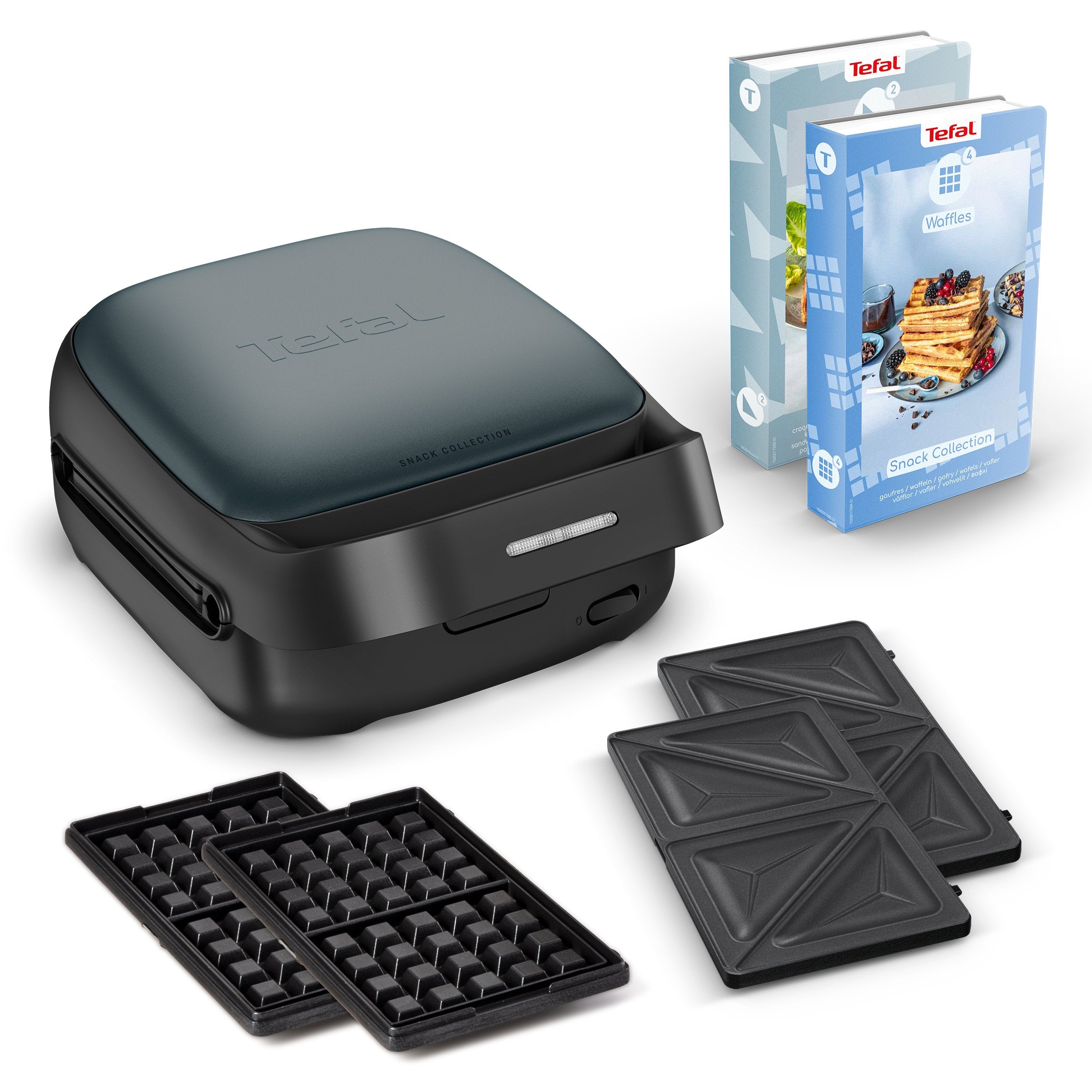 Tefal Sw862bf0 Snack Collection Sandwich Maker, Black