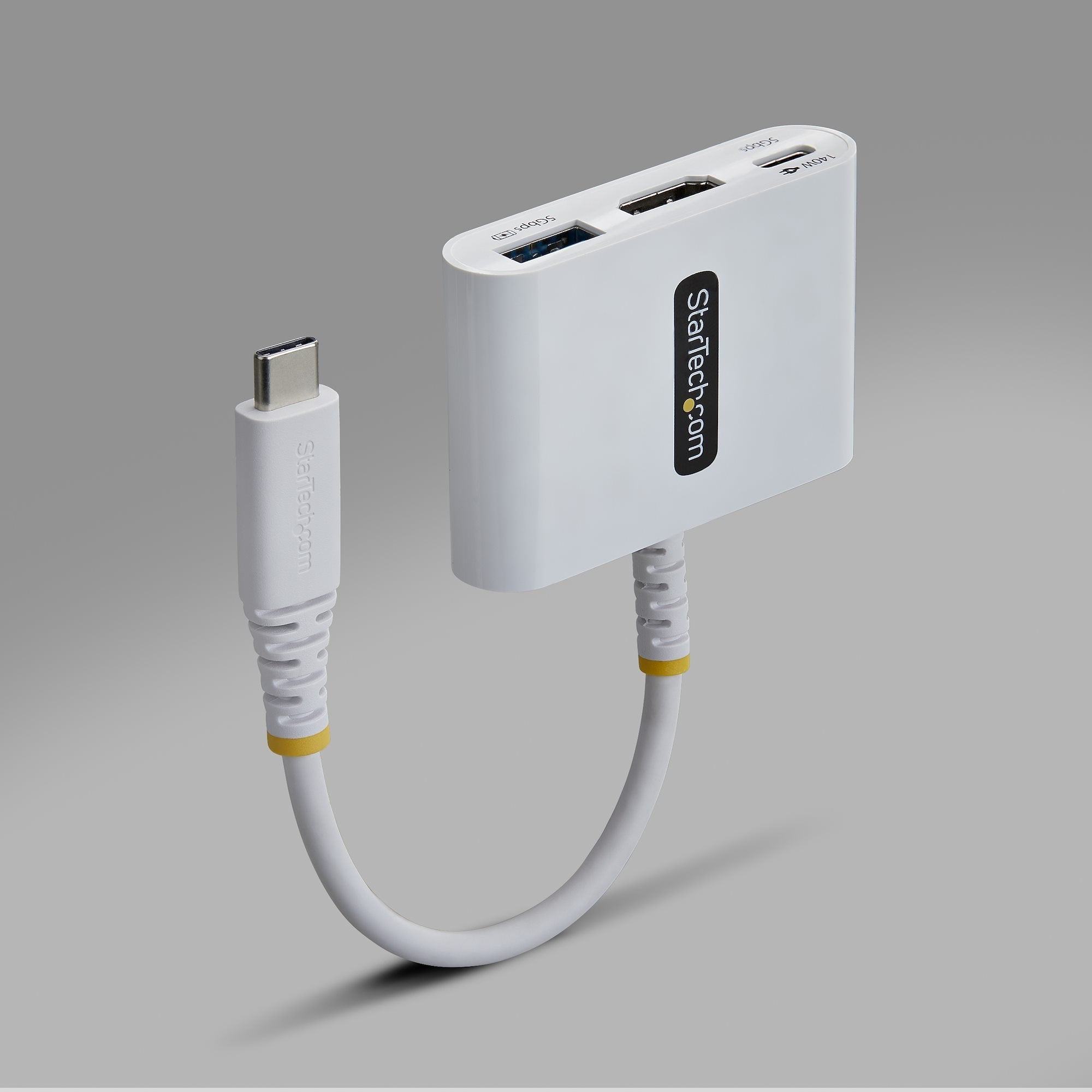 Dock Hub Multipuertos Usb-C A Cabl