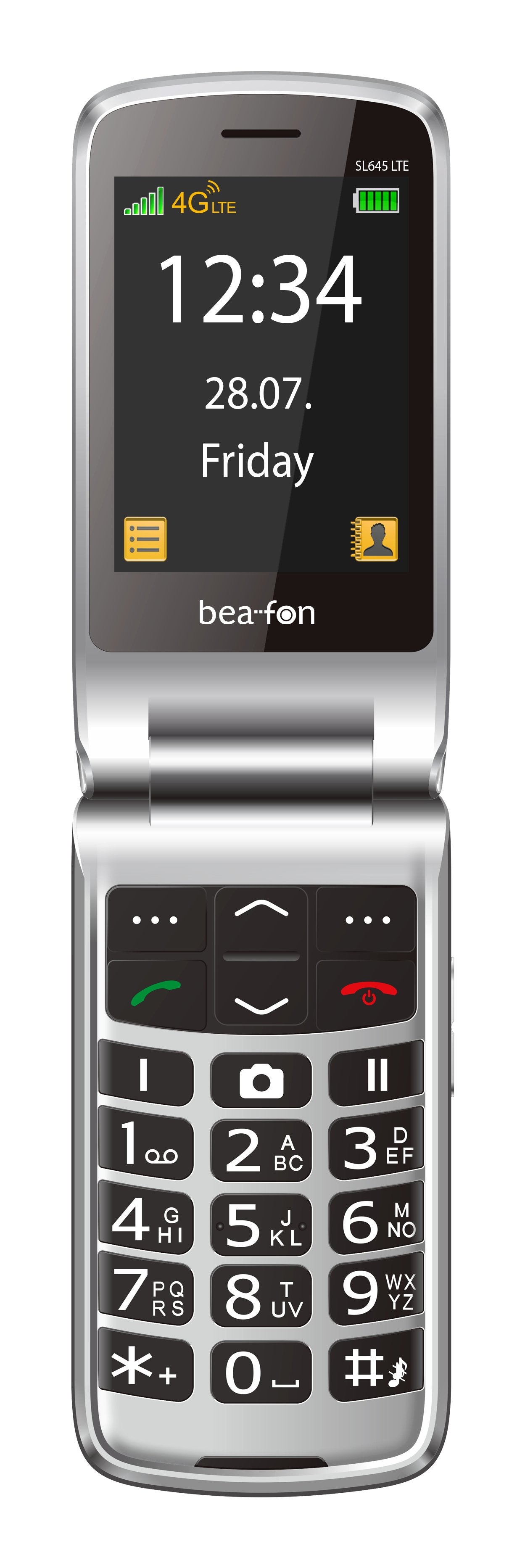 Movil Beafon Sl645 4g Black Móvil 2.8"