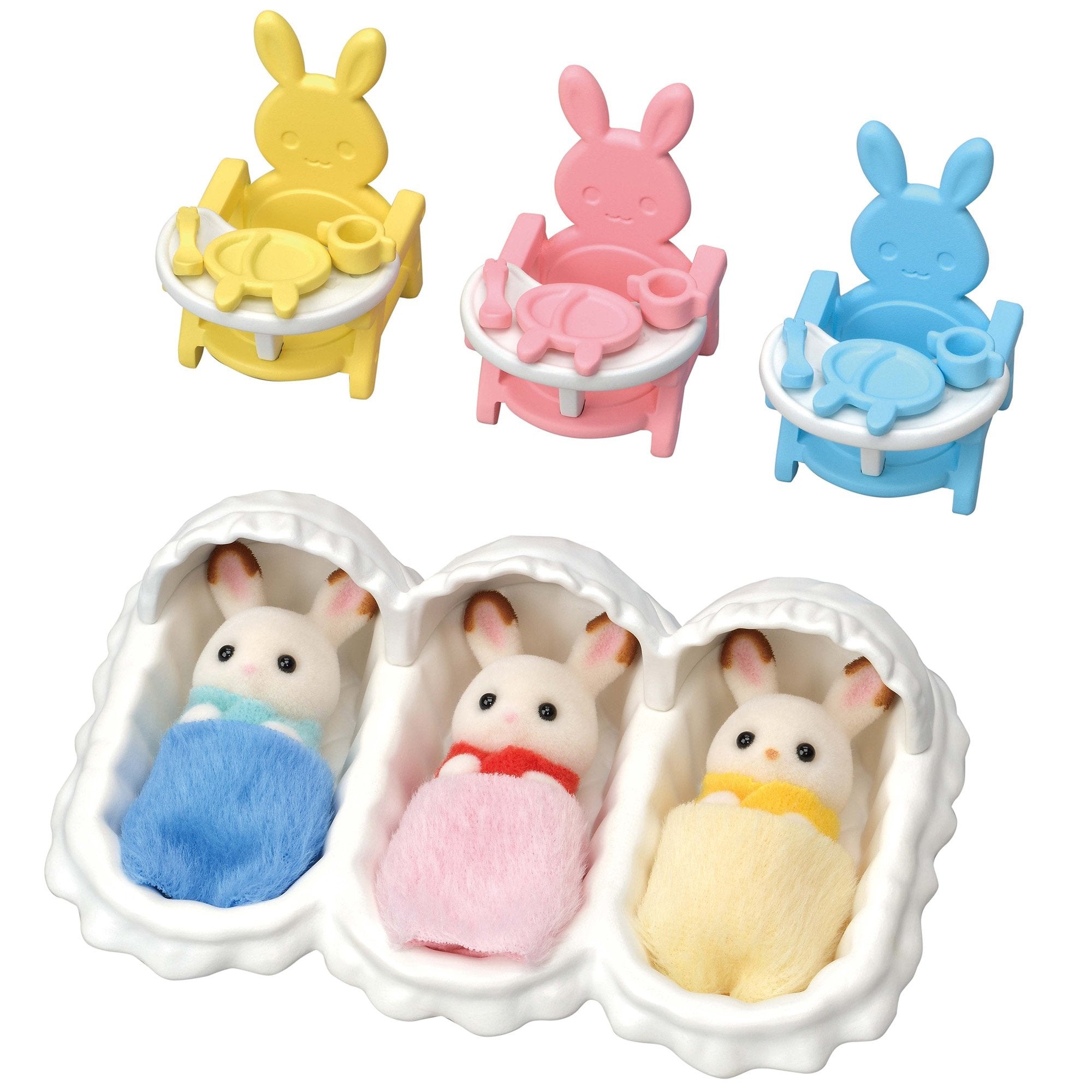 Epoch Sylvanian Families - Erstausstattung Para Drillinge L5532