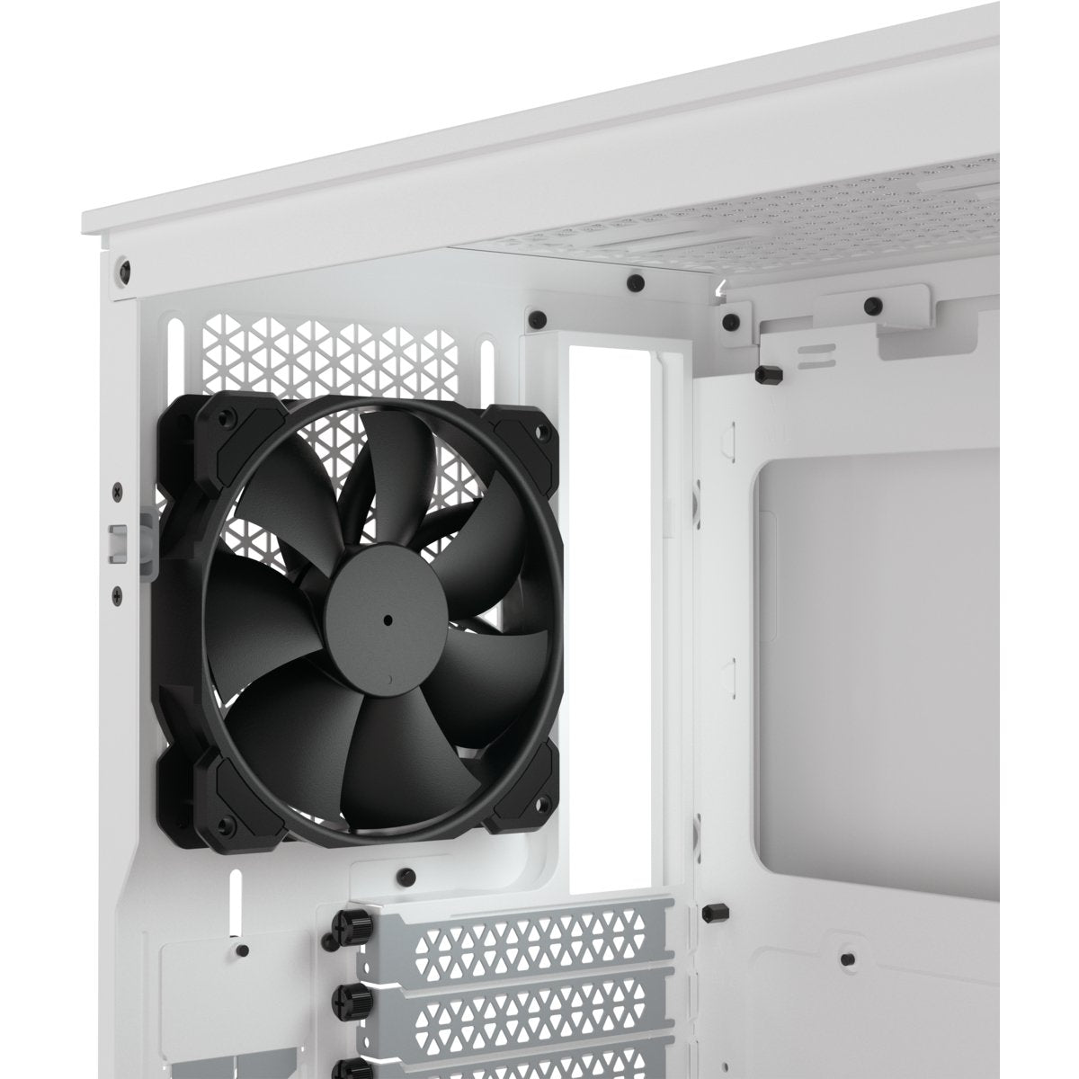 Caja Pc Corsair 4000d Tempered Glass White