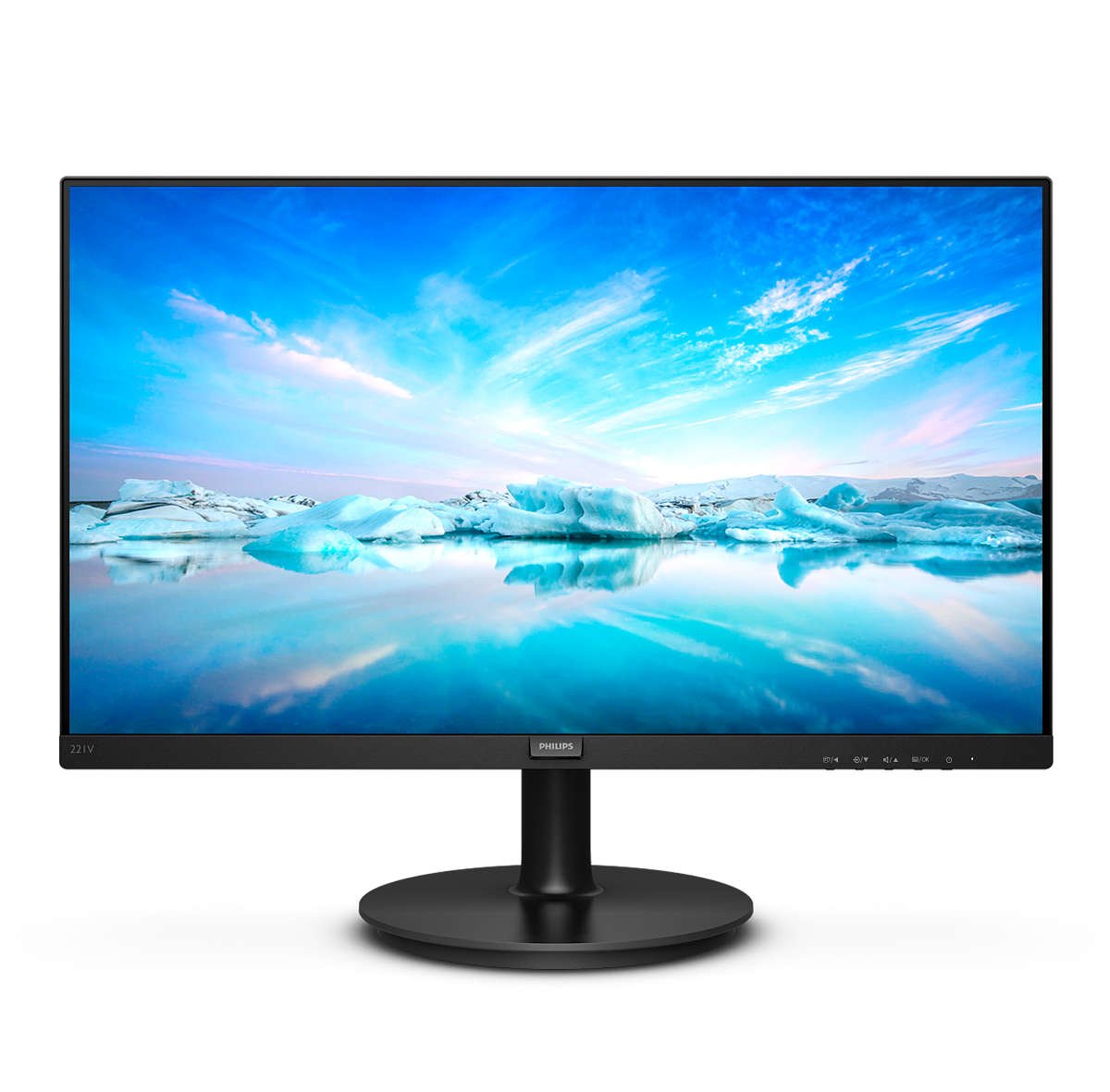Monitor Philips V-Line 221v8a 21.5' Full Hd Multimedia Negro