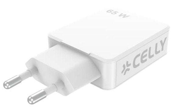 EAN 8021735220916 - Celly SLIMTC2C65WWH cargador de dispositivo móvil Portátil, Smartphone, Tableta Blanco Corriente alterna  imagen 3