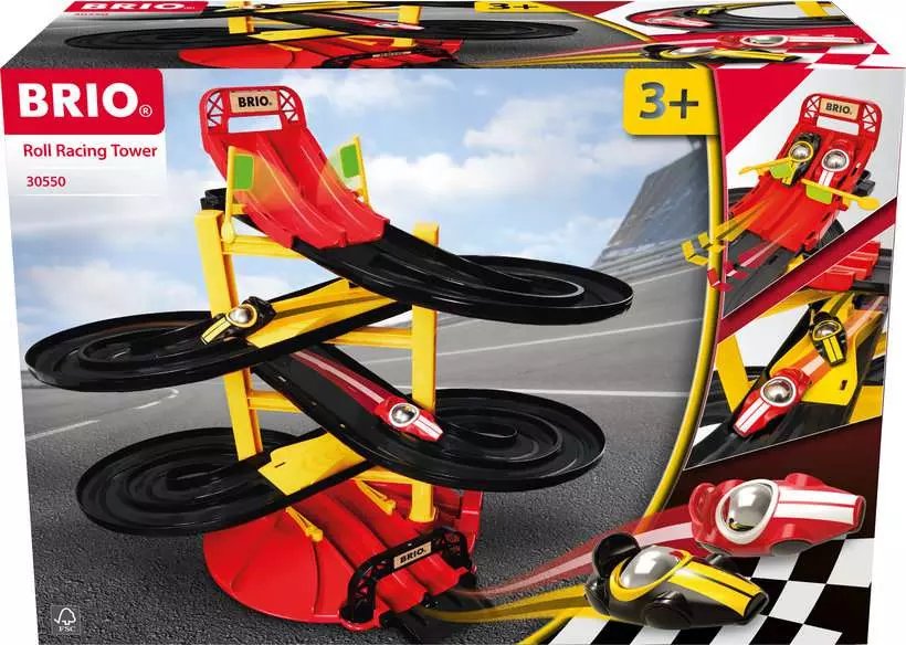 Torre Del Circuito Brio Con Dos Coches De Carreras, 63055000