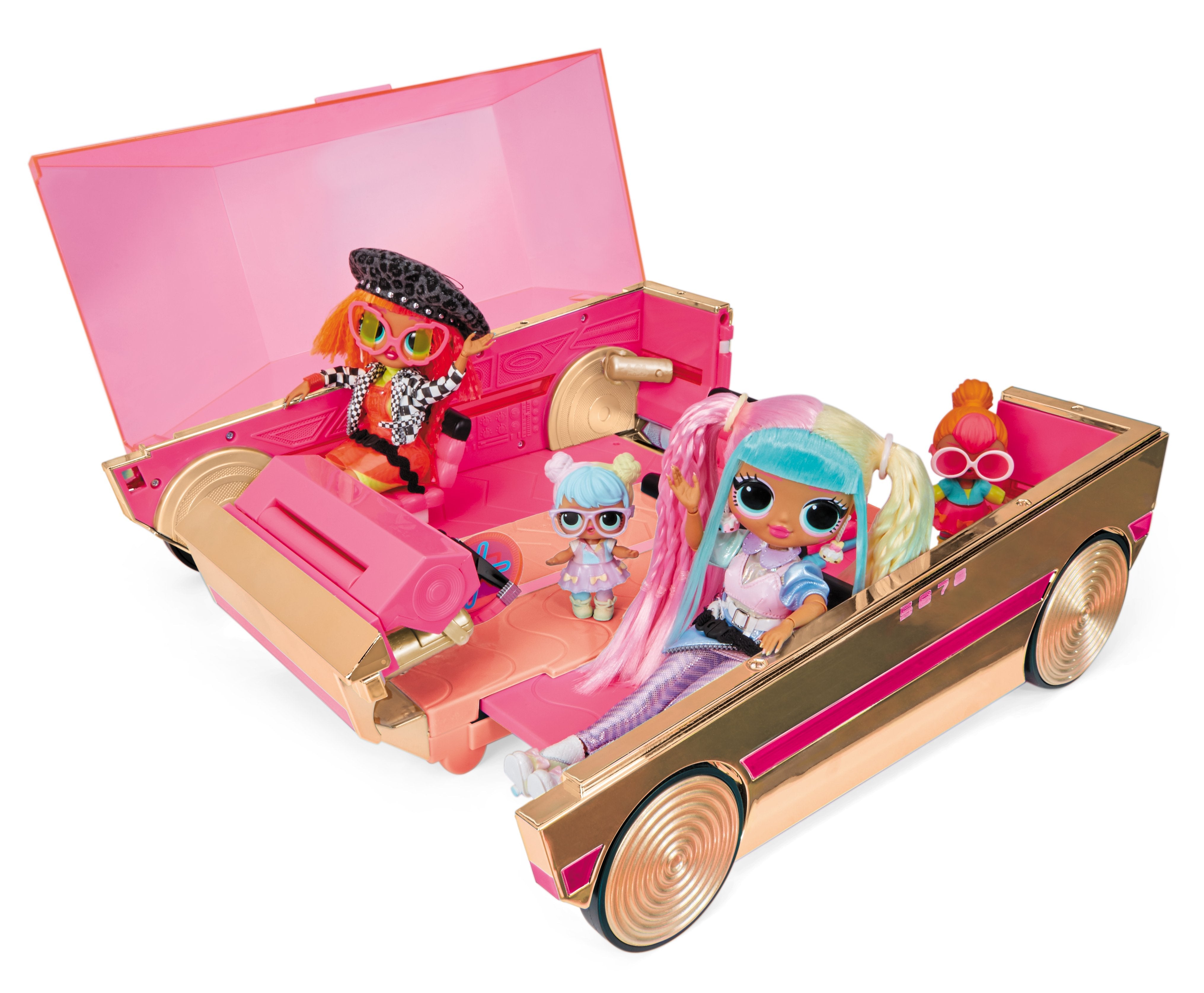 Mga Entertainment Vehículo De Juguete Lol Surprise 3-In-1 Party Cruiser 118305euc