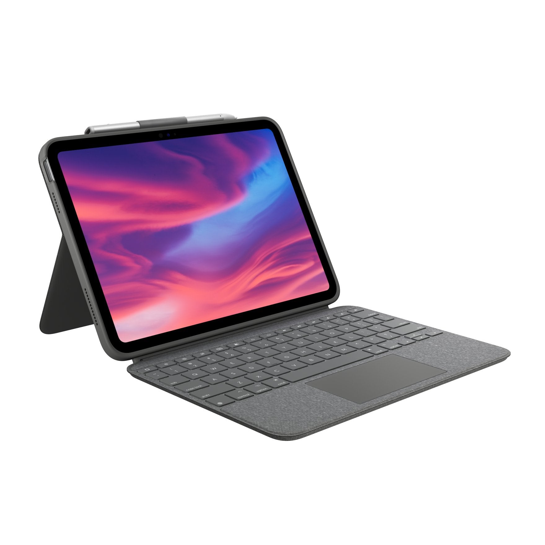 EAN 5099206107656 - Logitech 920-011440 teclado para móvil QWERTY Danés, Finlandés, Noruego, Sueco Smart Connector Gris imagen 7