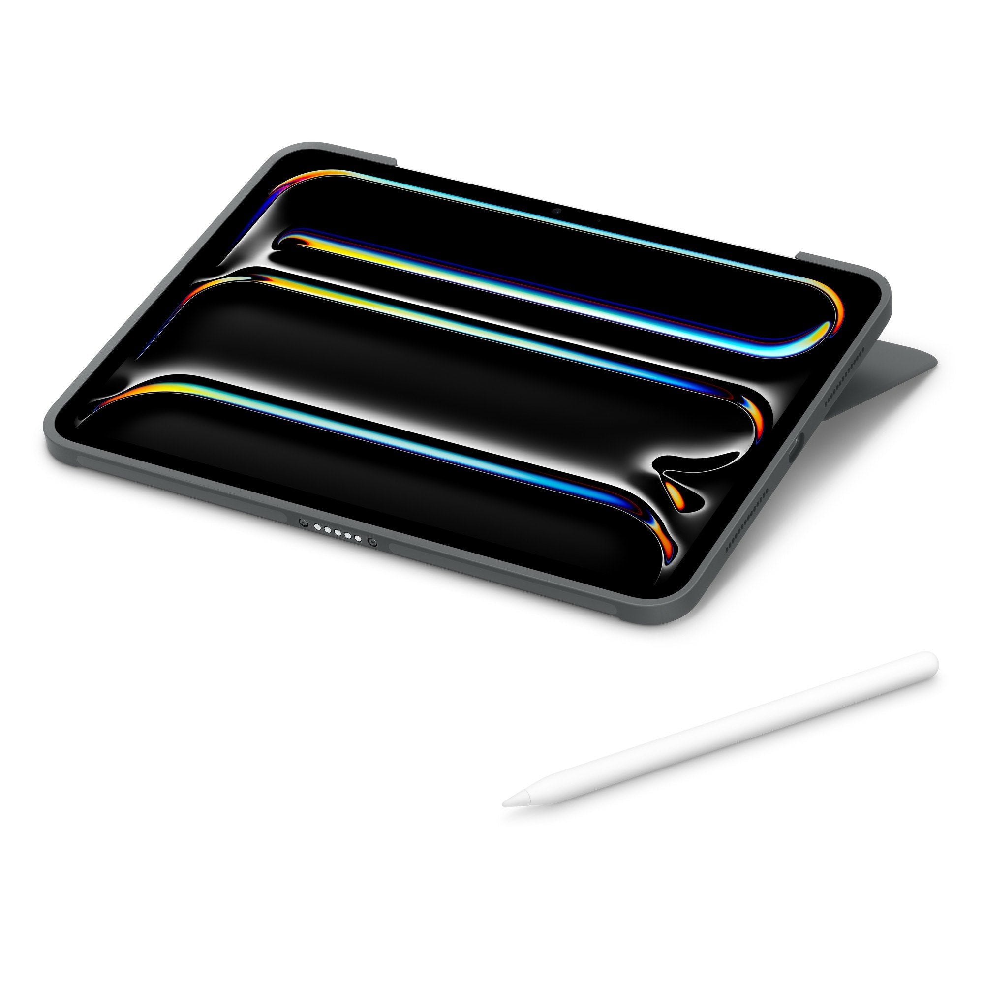Funda Logitech Combo Touch Con Teclado Para Ipad Pro M4 13 " Grafito Ingles