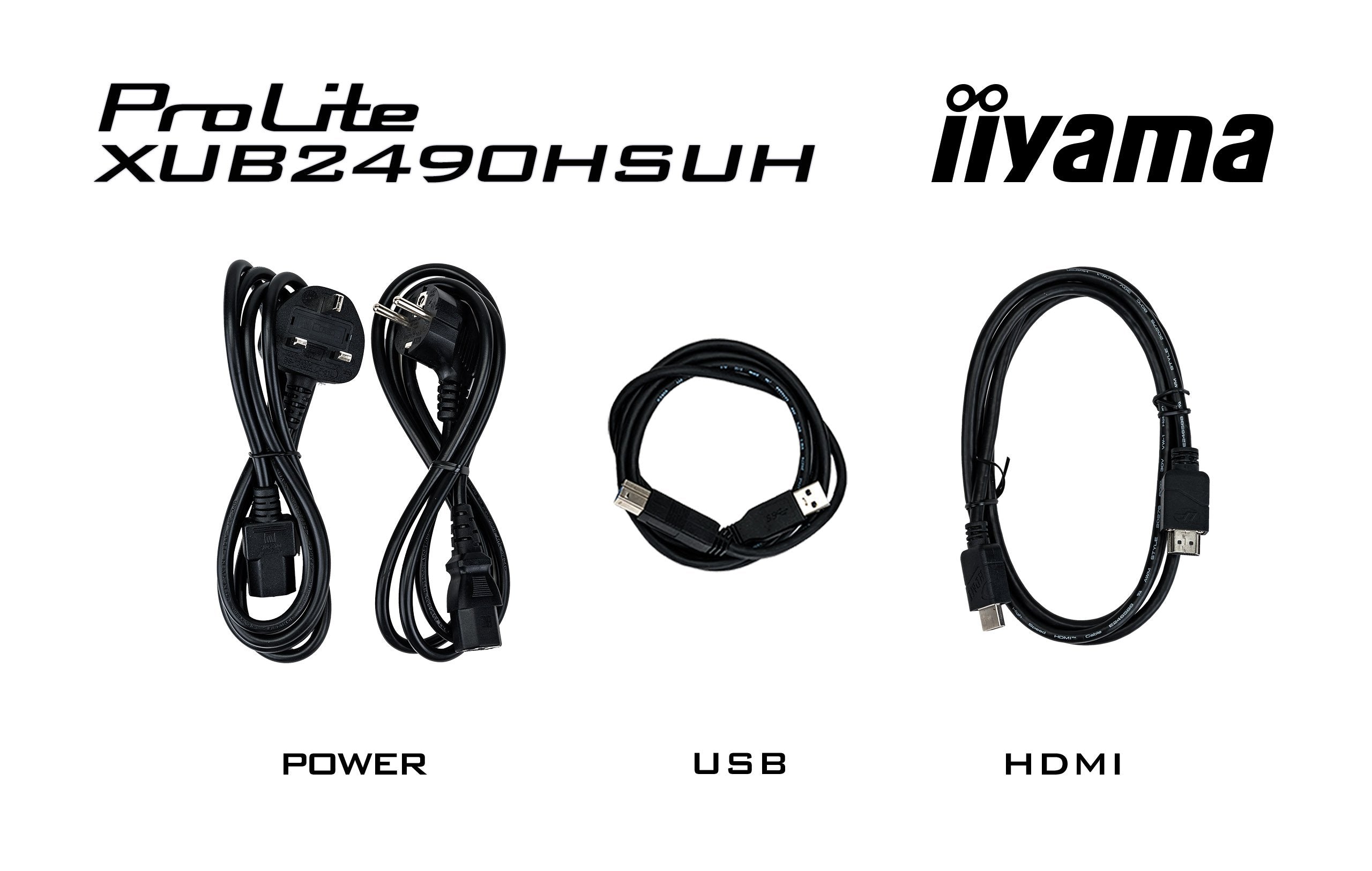 EAN 4948570123186 - iiyama ProLite XUB2490HSUH-B1 pantalla para PC 60,5 cm (23.8") 1920 x 1080 Pixeles Full HD LED Negro imagen 21
