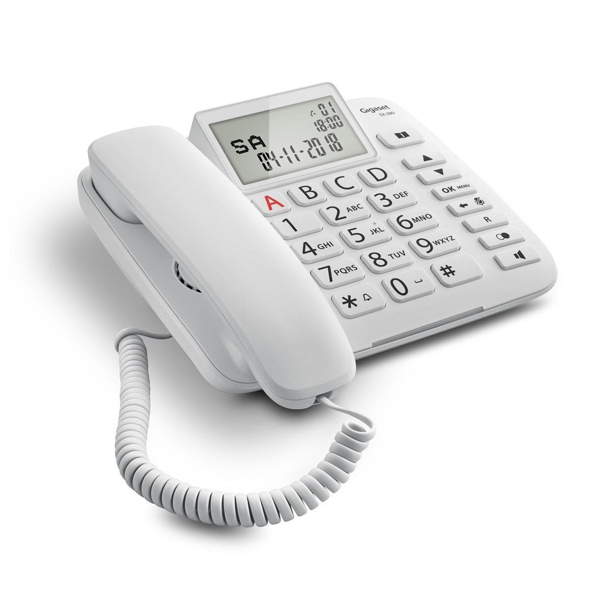 Gigaset Landline Dl380 White (S30350-S217-K102)