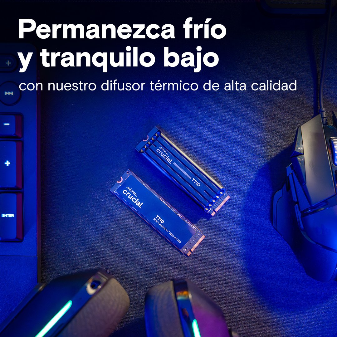 EAN 649528945532 - Crucial T710 1 TB M.2 PCI Express 5.0 NVMe imagen 4