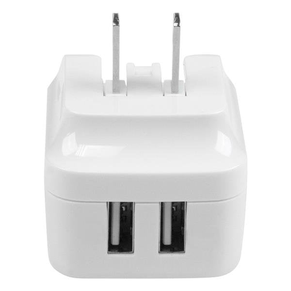 Startech Cargador Pared Usb 2 Puertos Tablets Smar