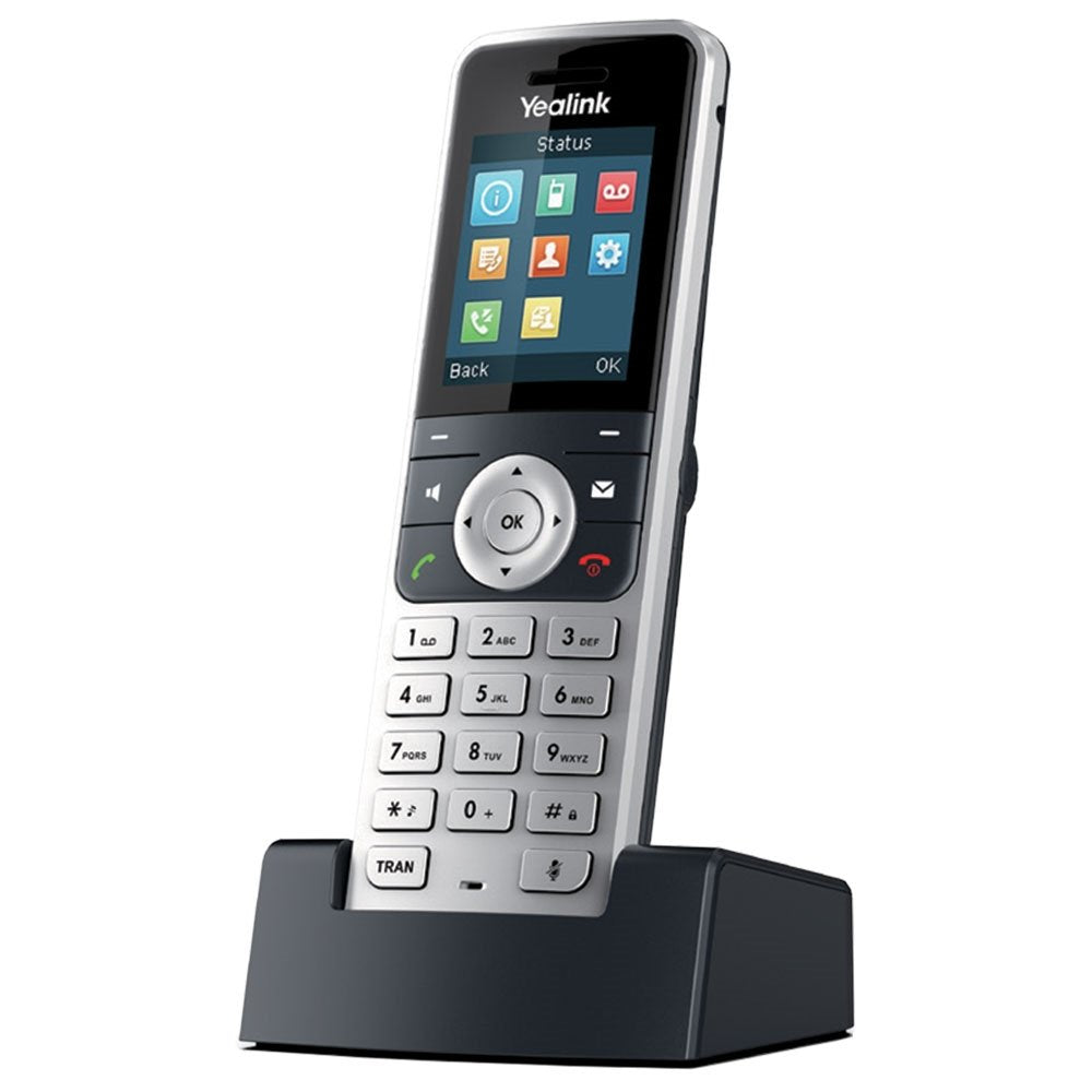 EAN 6938818302853 - Yealink W53H Terminal de teléfono DECT Identificador de llamadas Negro, Plata imagen 1