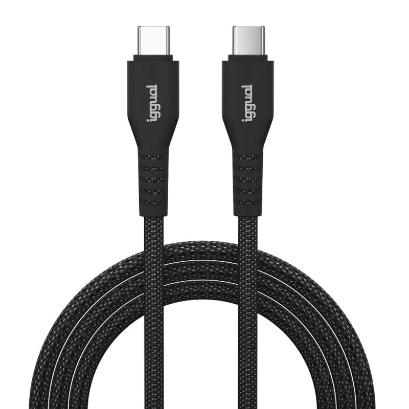 Cable Iggual Usb-C A Tipo C 60w 3a 100 Cm Trenzado