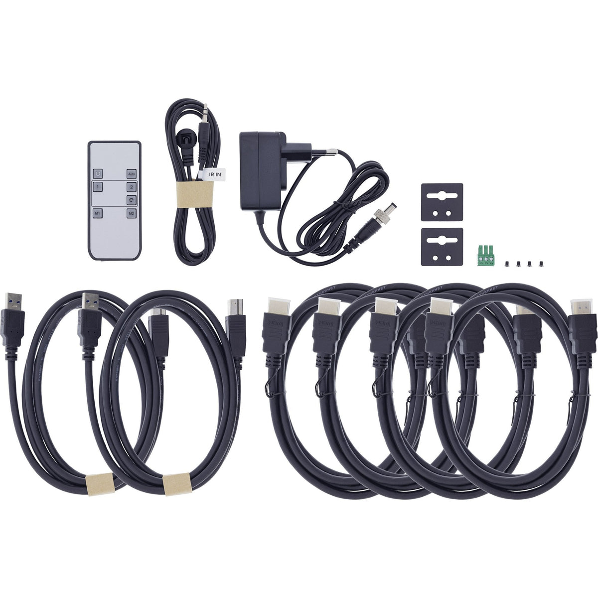 Inline Kvm Switch, 2x1 ,Hdmi 4k/60hz, Dual Monitor , Usb 3.2 Hub