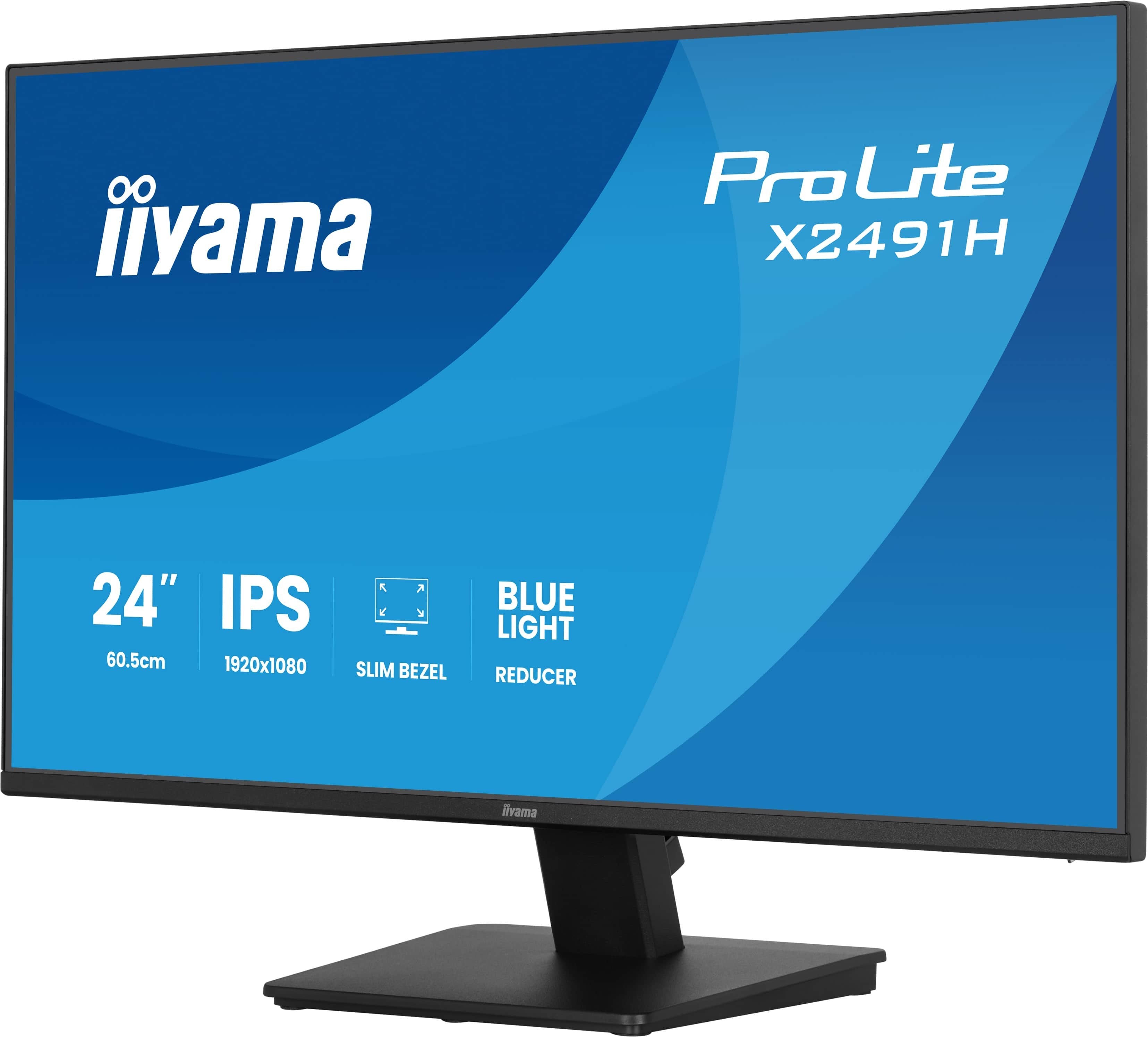 EAN 4948570127832 - iiyama ProLite X2491H-B1 pantalla para PC 60,5 cm (23.8") 1920 x 1080 Pixeles Full HD LCD Negro imagen 5