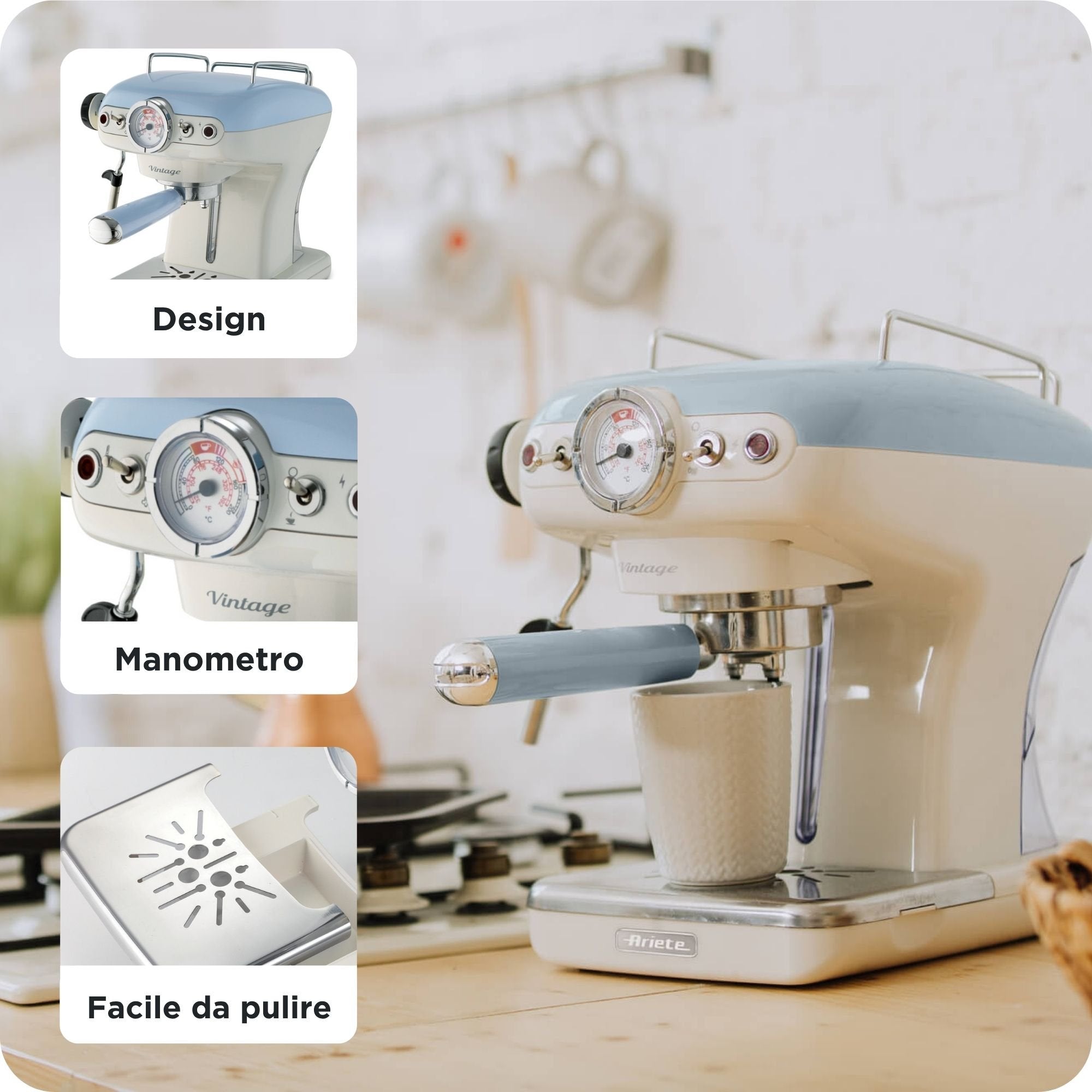 EAN 8003705113947 - Ariete 1389/15 Manual Máquina espresso 0,9 L imagen 5