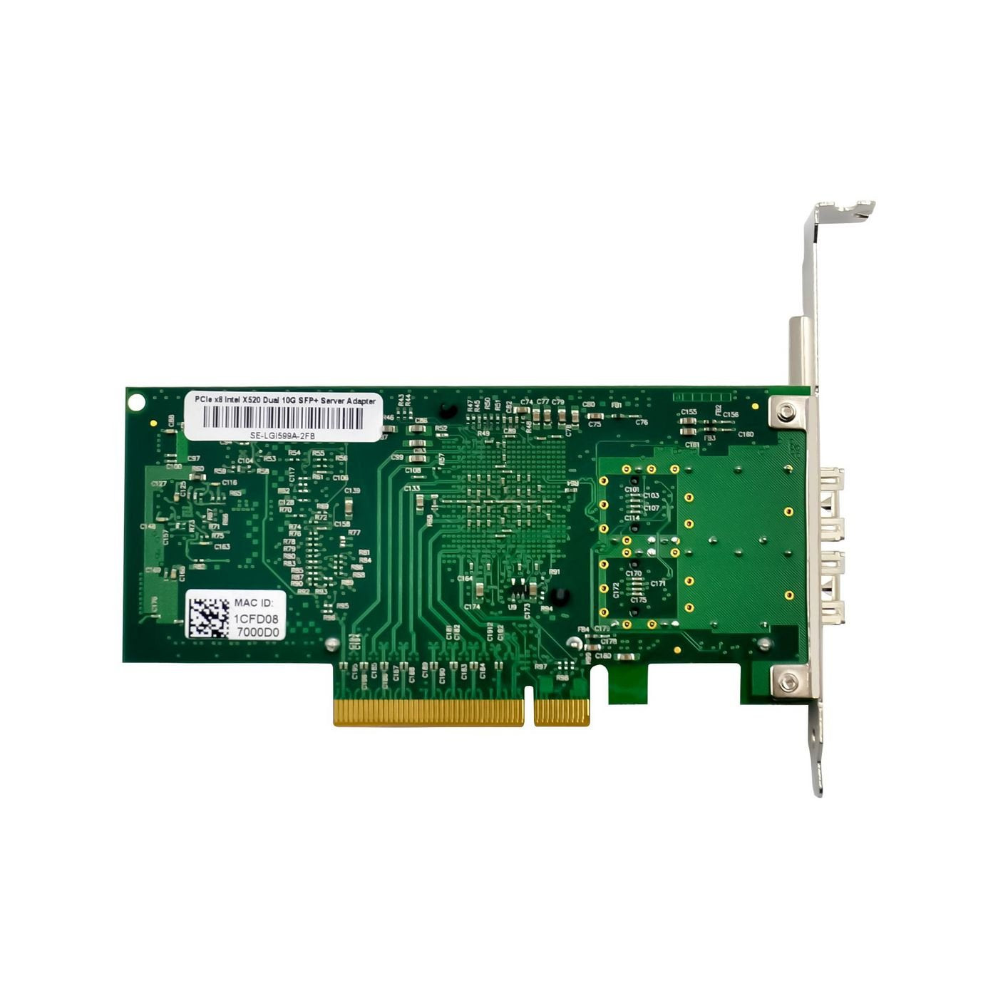 Network Card  Pcie X8  X520-Da2 10gbe Sfp+