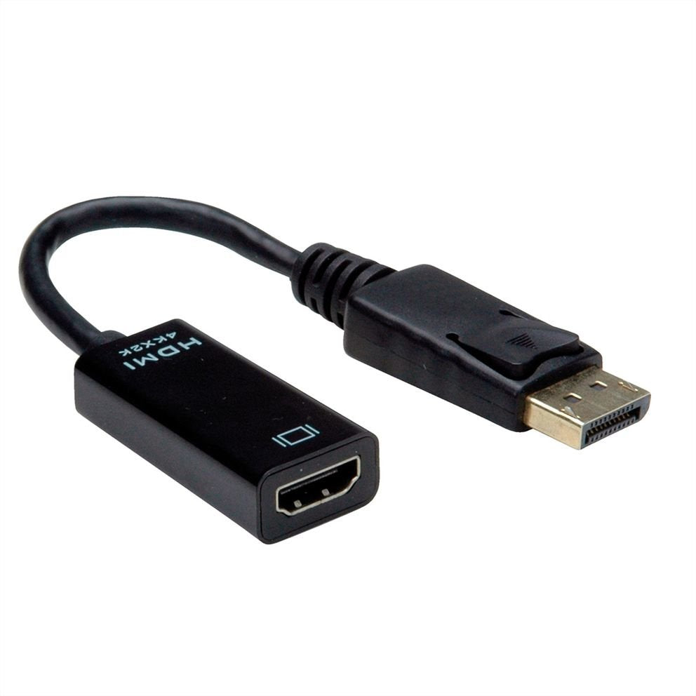 EAN 7630049610309 - VALUE 12.99.3139 adaptador de cable de vídeo 0,15 m DisplayPort HDMI tipo A (Estándar) Negro imagen 1