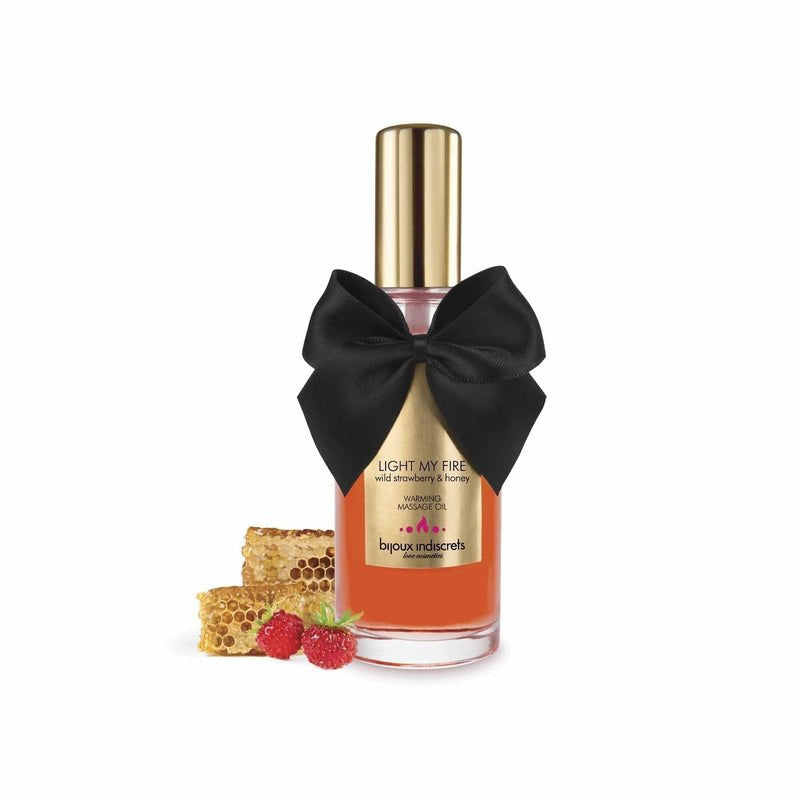 Bijoux - Aceite Masaje Efecto Calor Aroma Fresa